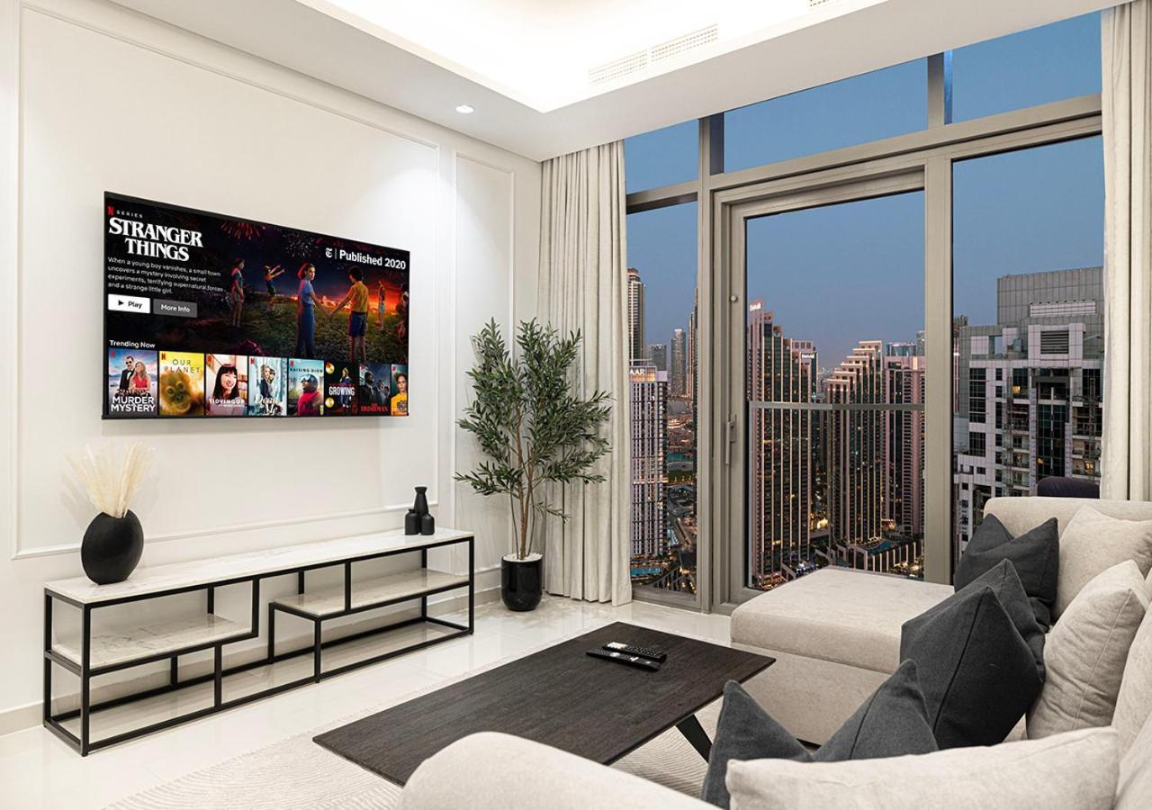 Appartamento High Floor In 5 Star With Infinity Pool Burj View Gym Sauna
