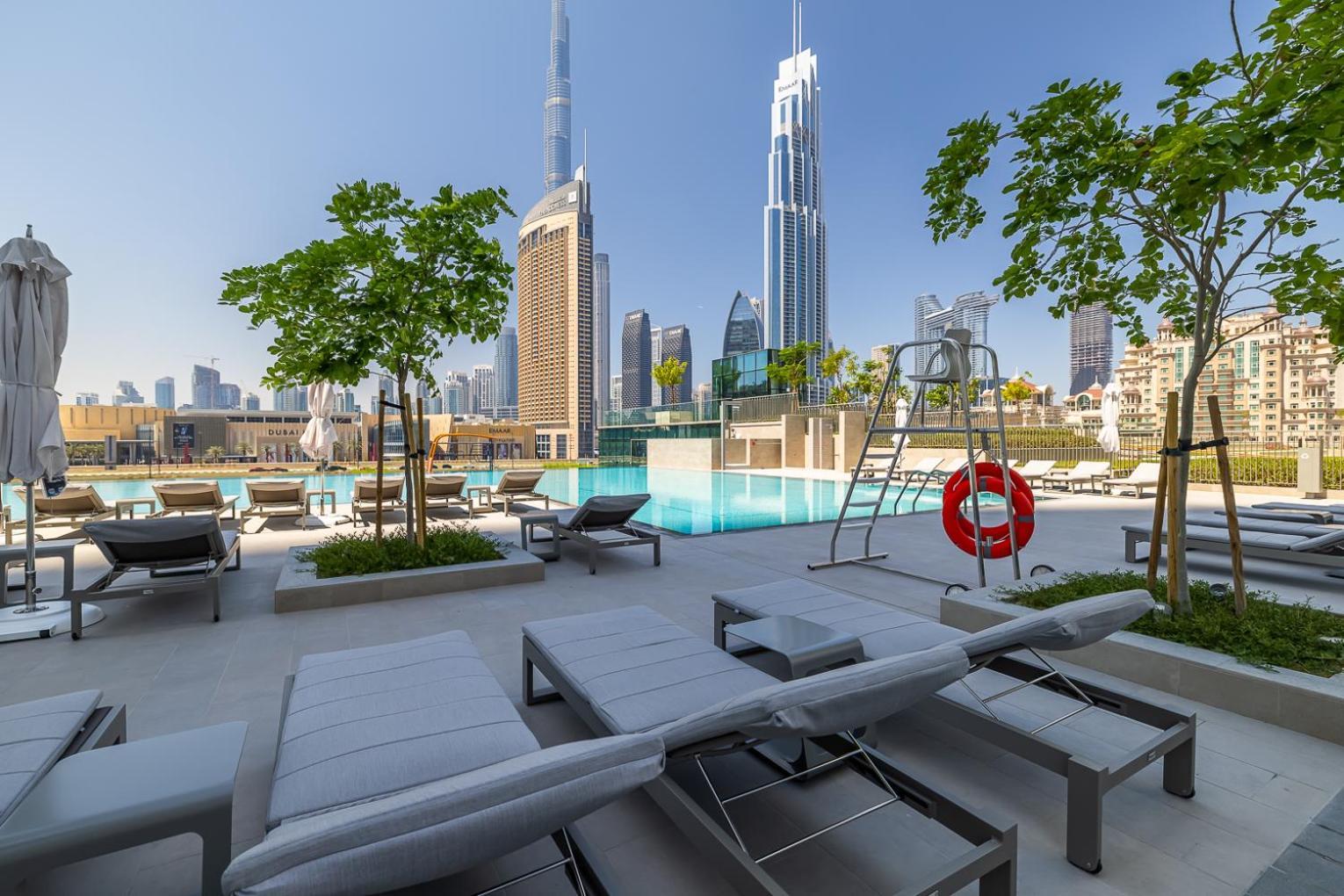 Appartement Premium 2br In Dtv With Burj Khalifa View