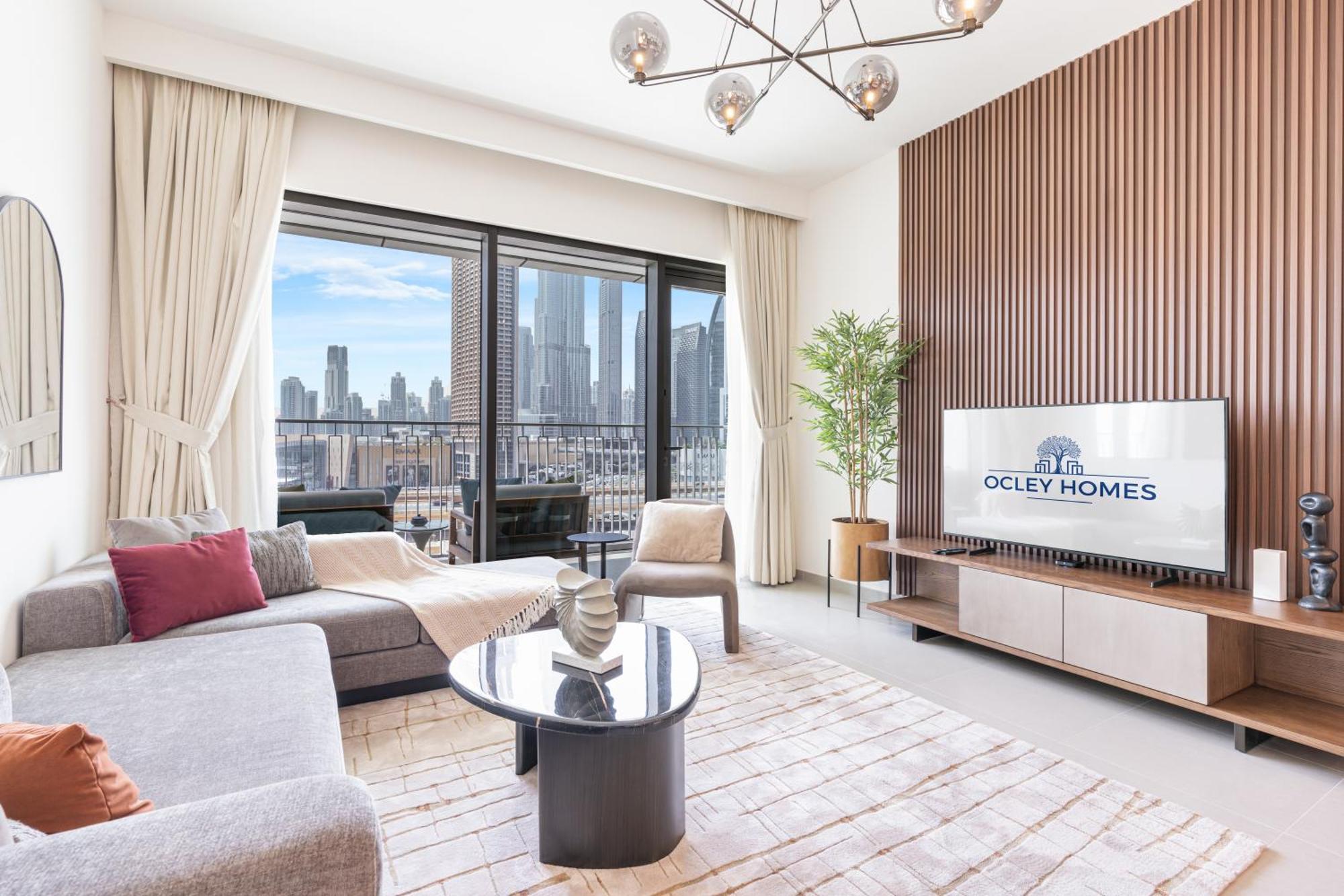 Appartement Premium 2br In Dtv With Burj Khalifa View Dubaï