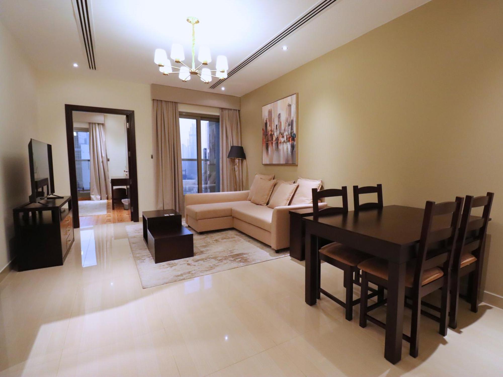 Full Burj View - Elite Downtown - Short Walk To Burj & Mall Appartement