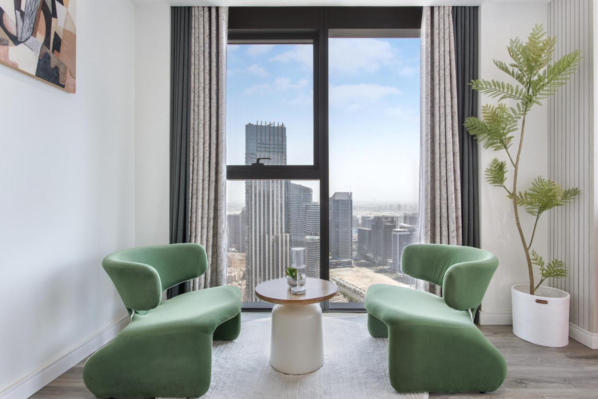 Classy 2 Bedrooms Near Burj Khalifa Lejlighed *