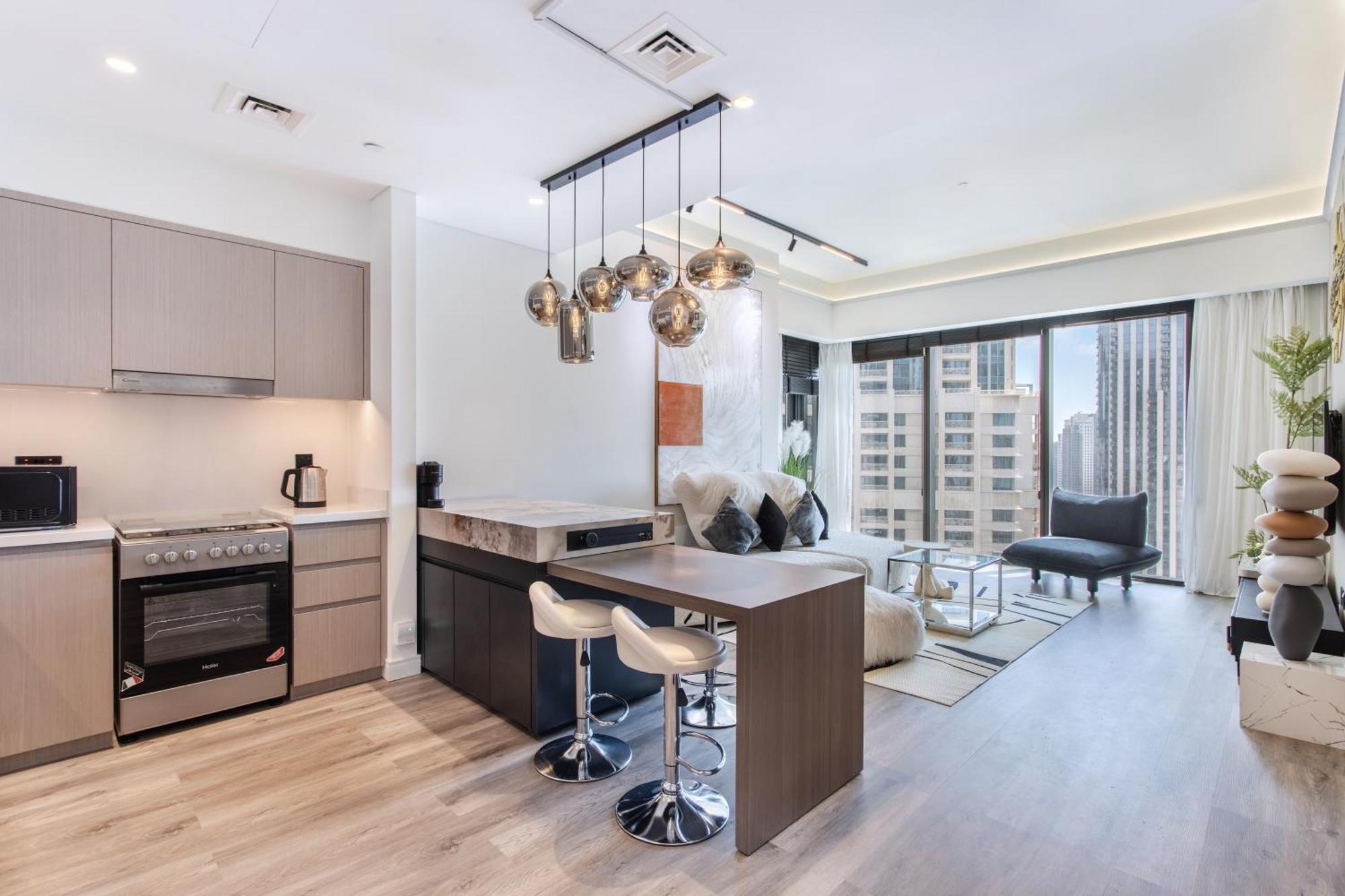 Lägenhet Iconic Burj Khalifa 2 Bedroom Downtown By Gua Gua Holiday Dubai