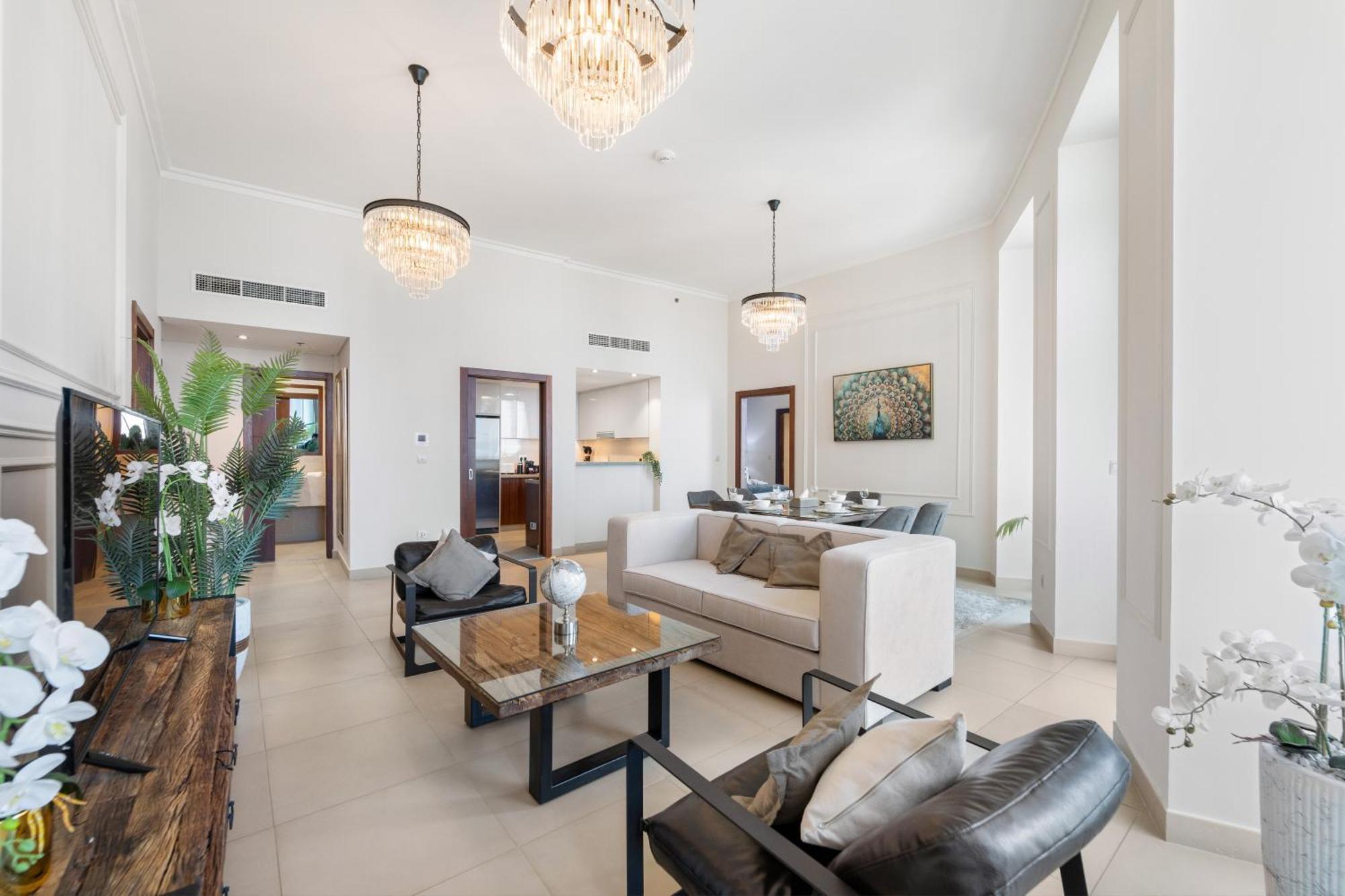 Apartamento First Class 2br With Full Skyline & Sea View Dubái