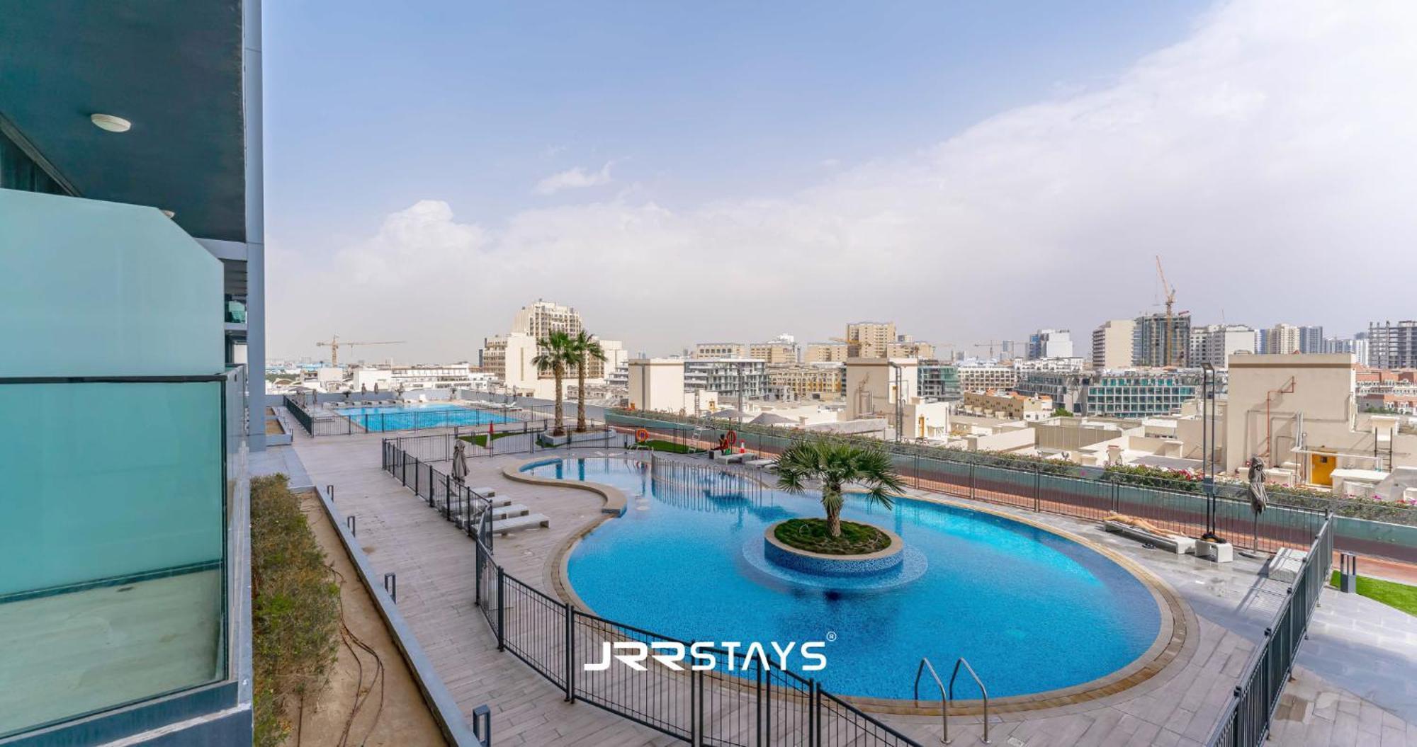 Contemporary Studio In Jvc - Panoramic City Views