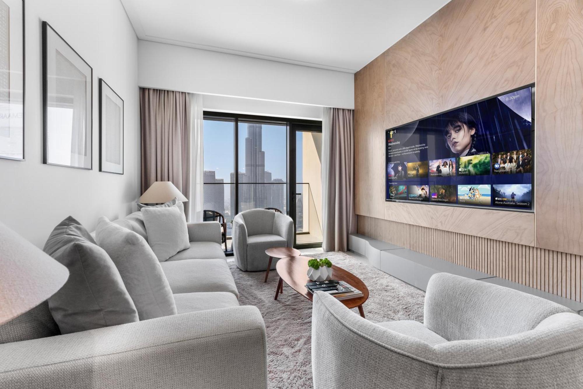 Apartment Full Fountain And Burj View - 3br Burj Royale *