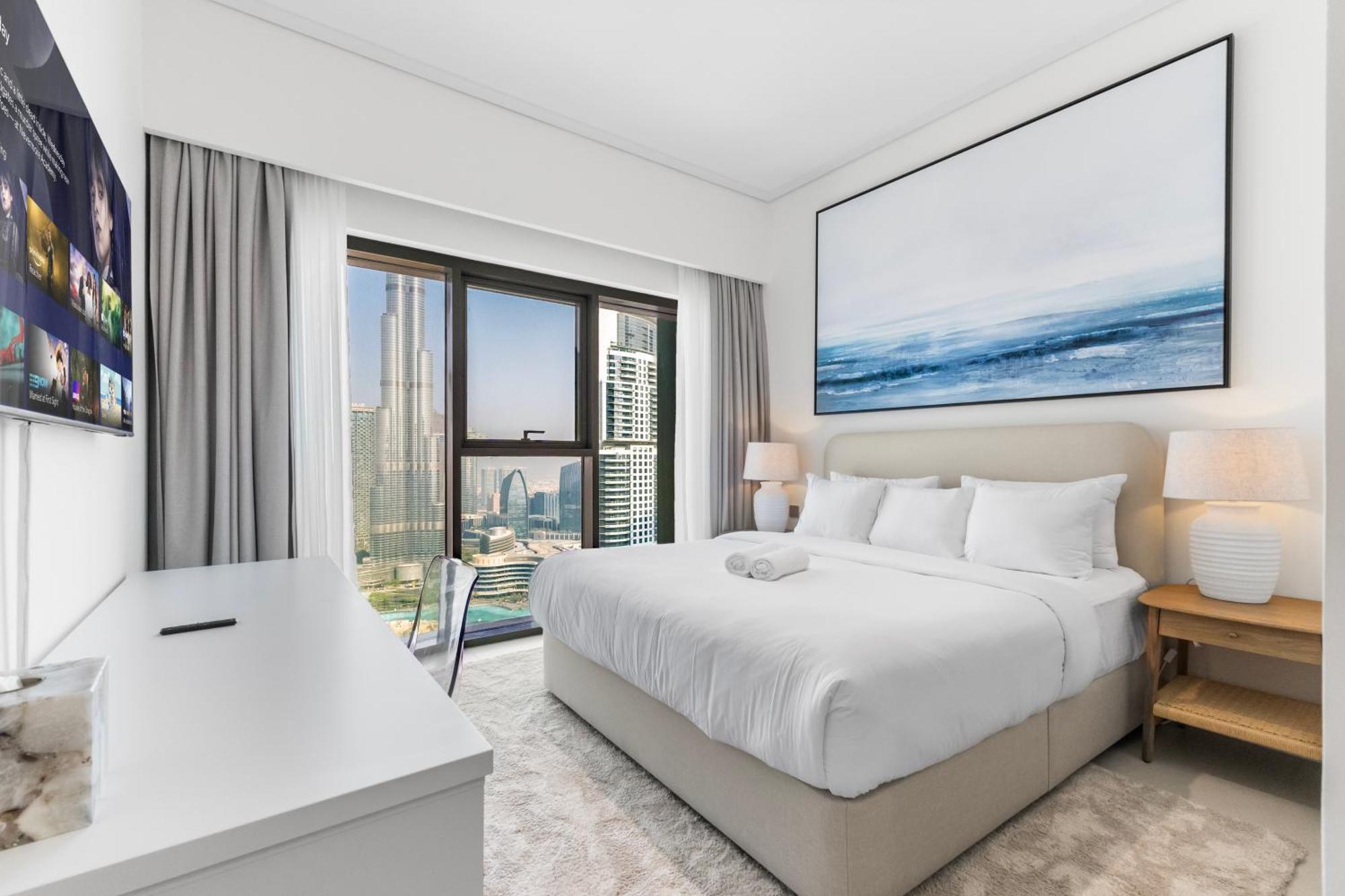 Full Fountain And Burj View - 3br Burj Royale * Dubai