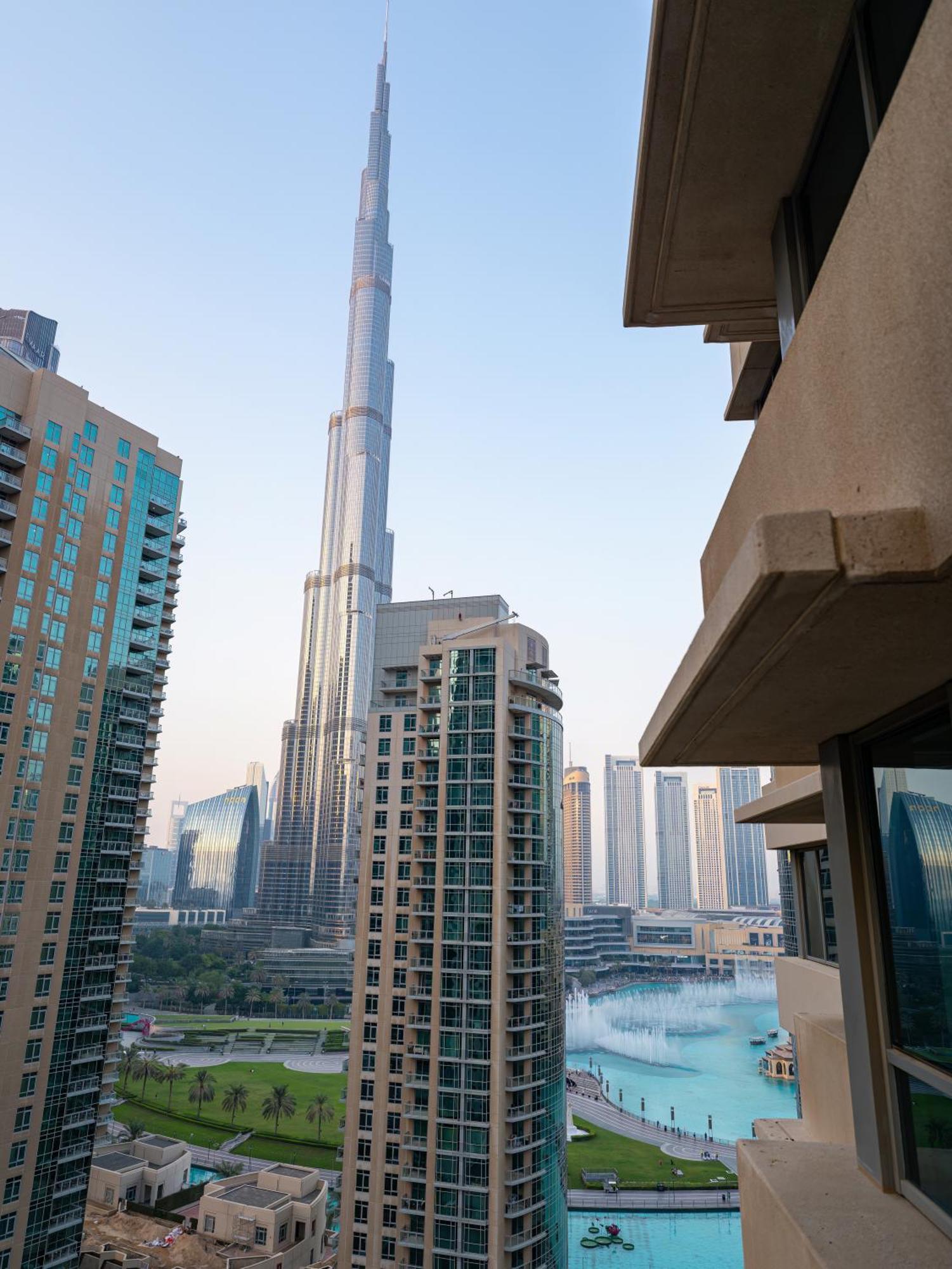 New Burj Khalifa & Fountain Views & Work Station Appartement Dubaï