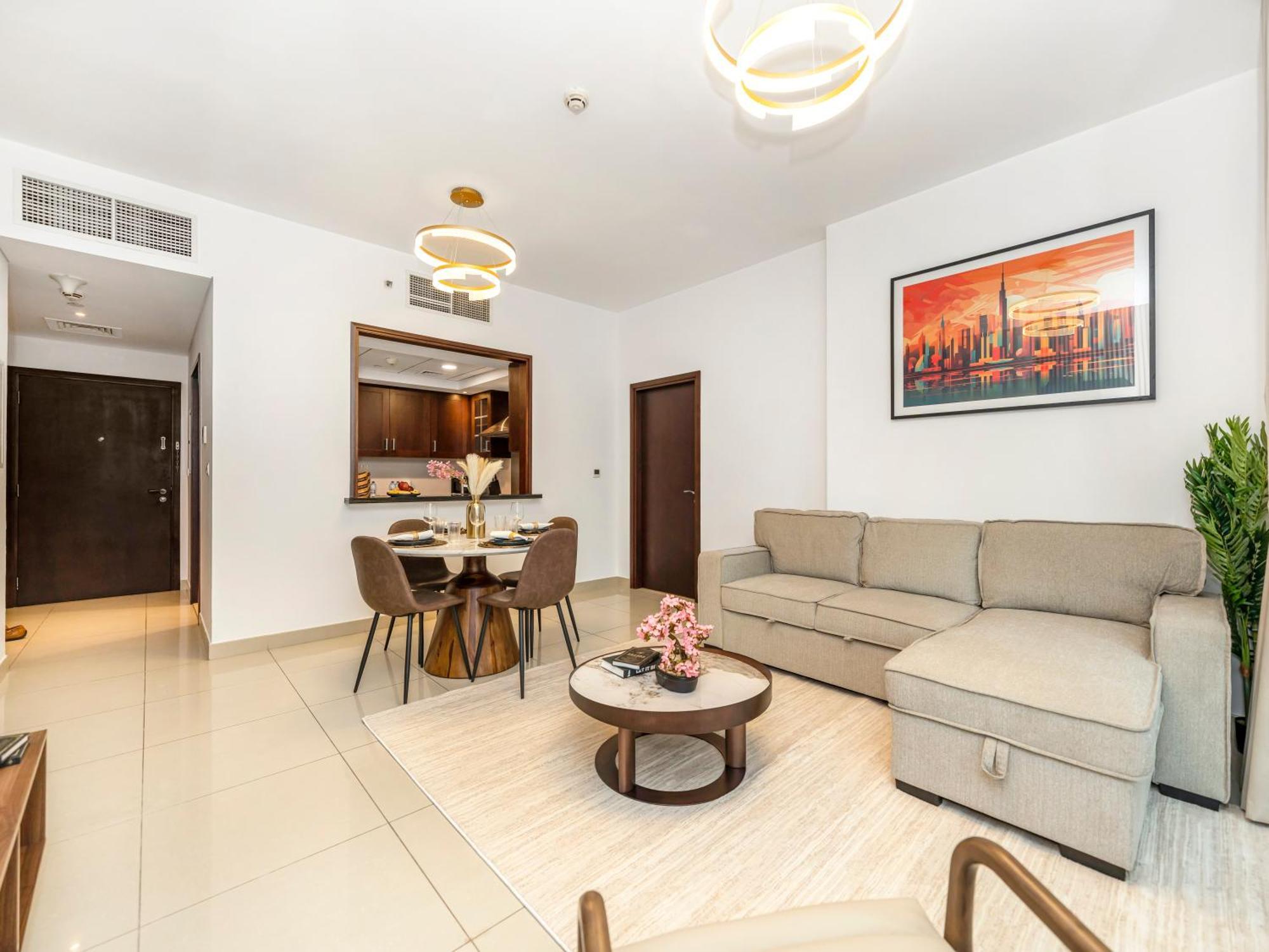 New Burj Khalifa & Fountain Views & Work Station Appartement