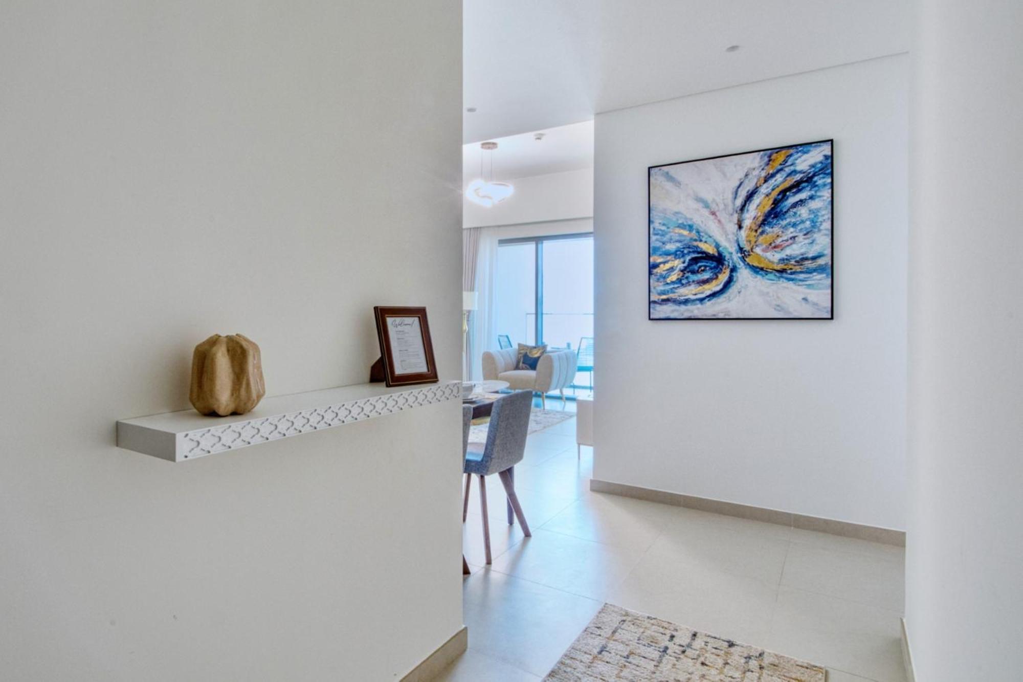Full Burj Khalifa & Fountain View, 3-min To Mall, High Floor, Burj Royale By Emaar Apartamento *