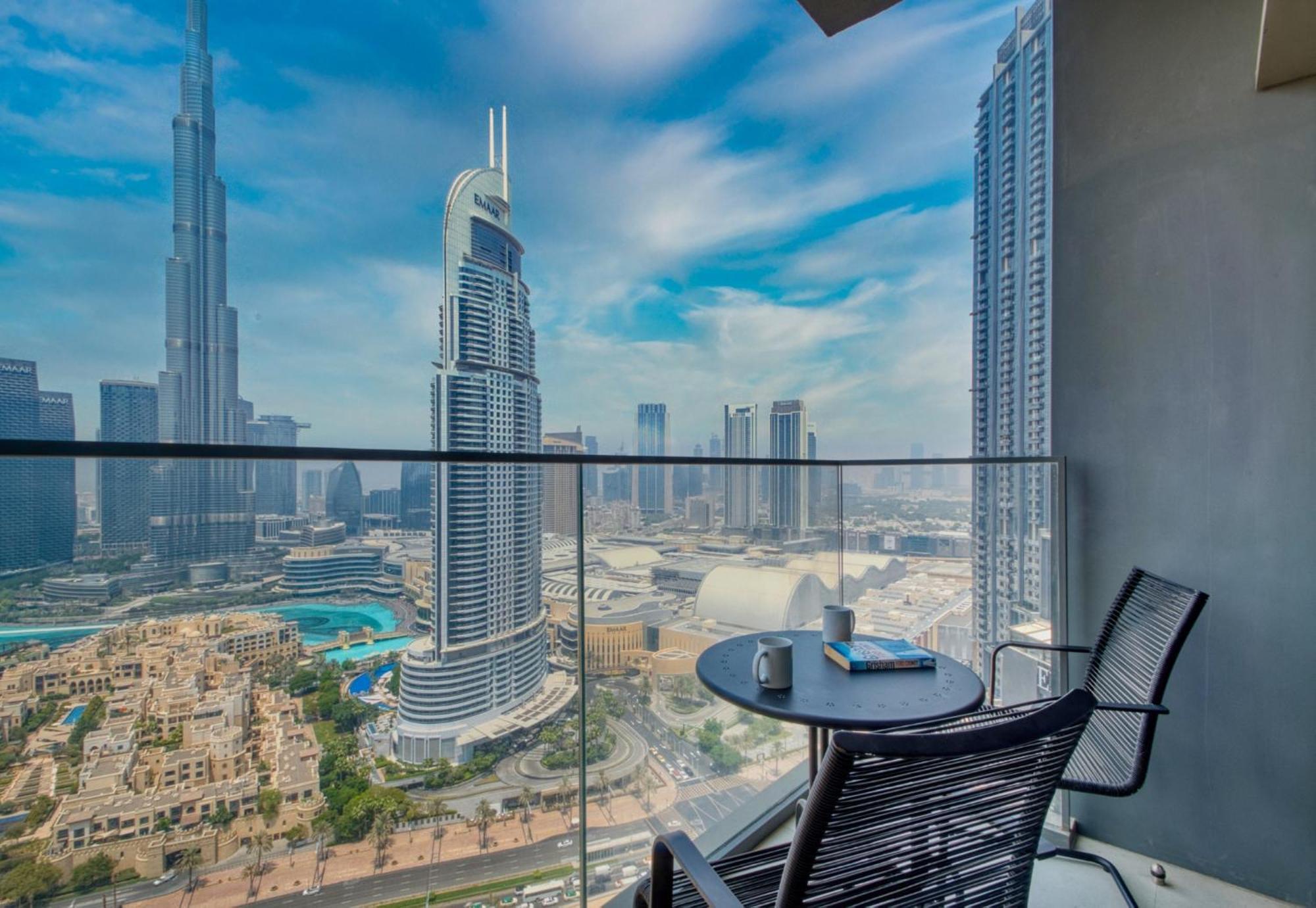 Apartamento Full Burj Khalifa & Fountain View, 3-min To Mall, High Floor, Burj Royale By Emaar Dubái