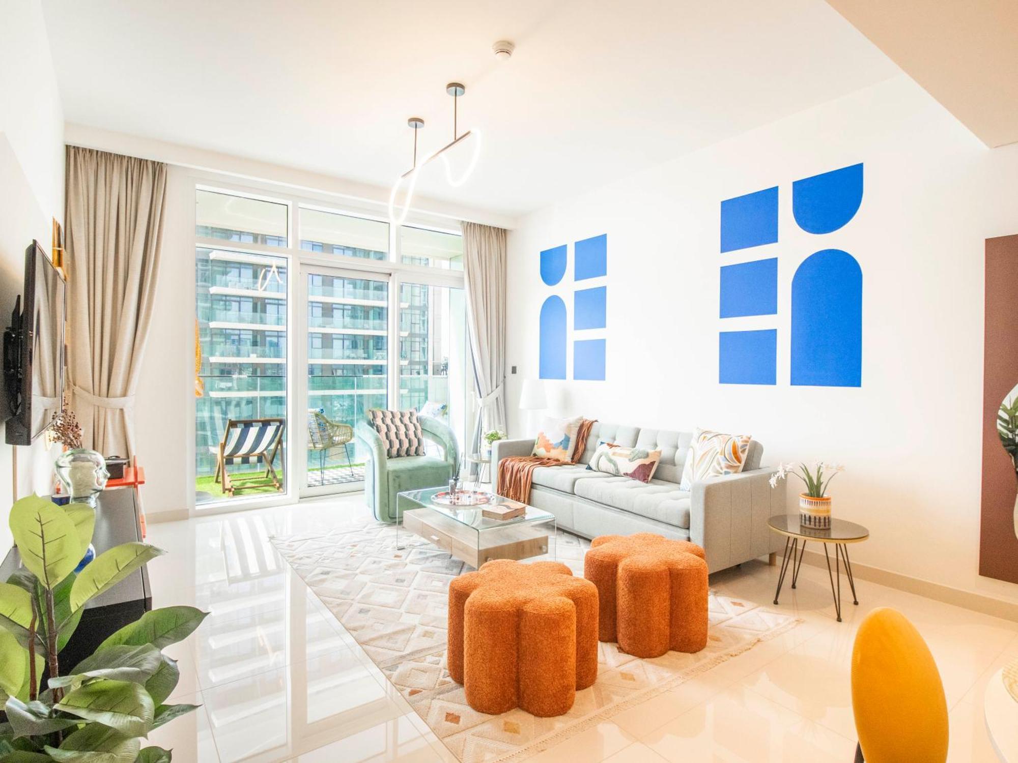 Appartement Beachfront Bliss: Chic 1 Bedroom Retreat By The Sea