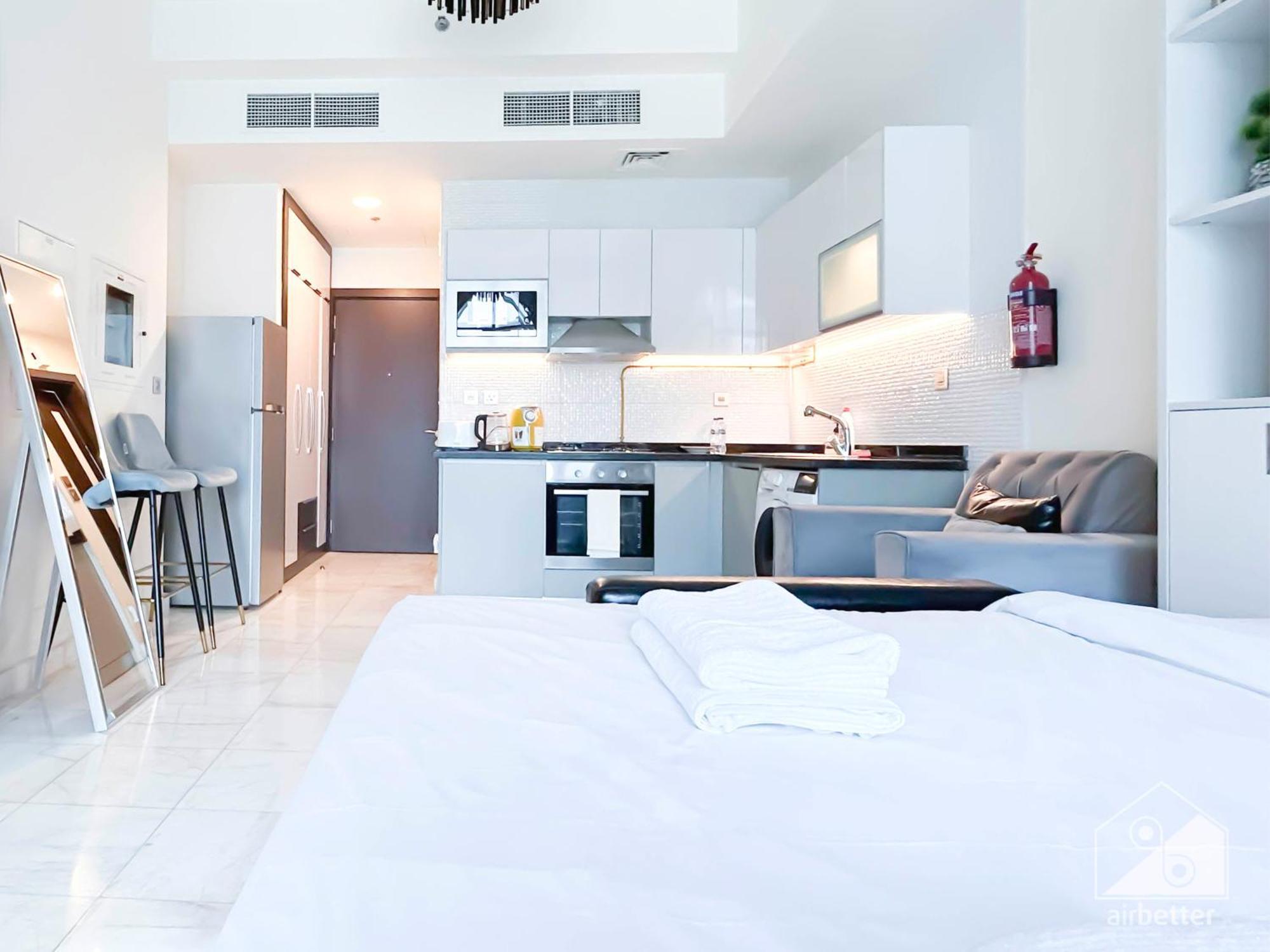 Contemporary With View In Business Bay Appartement Dubaï