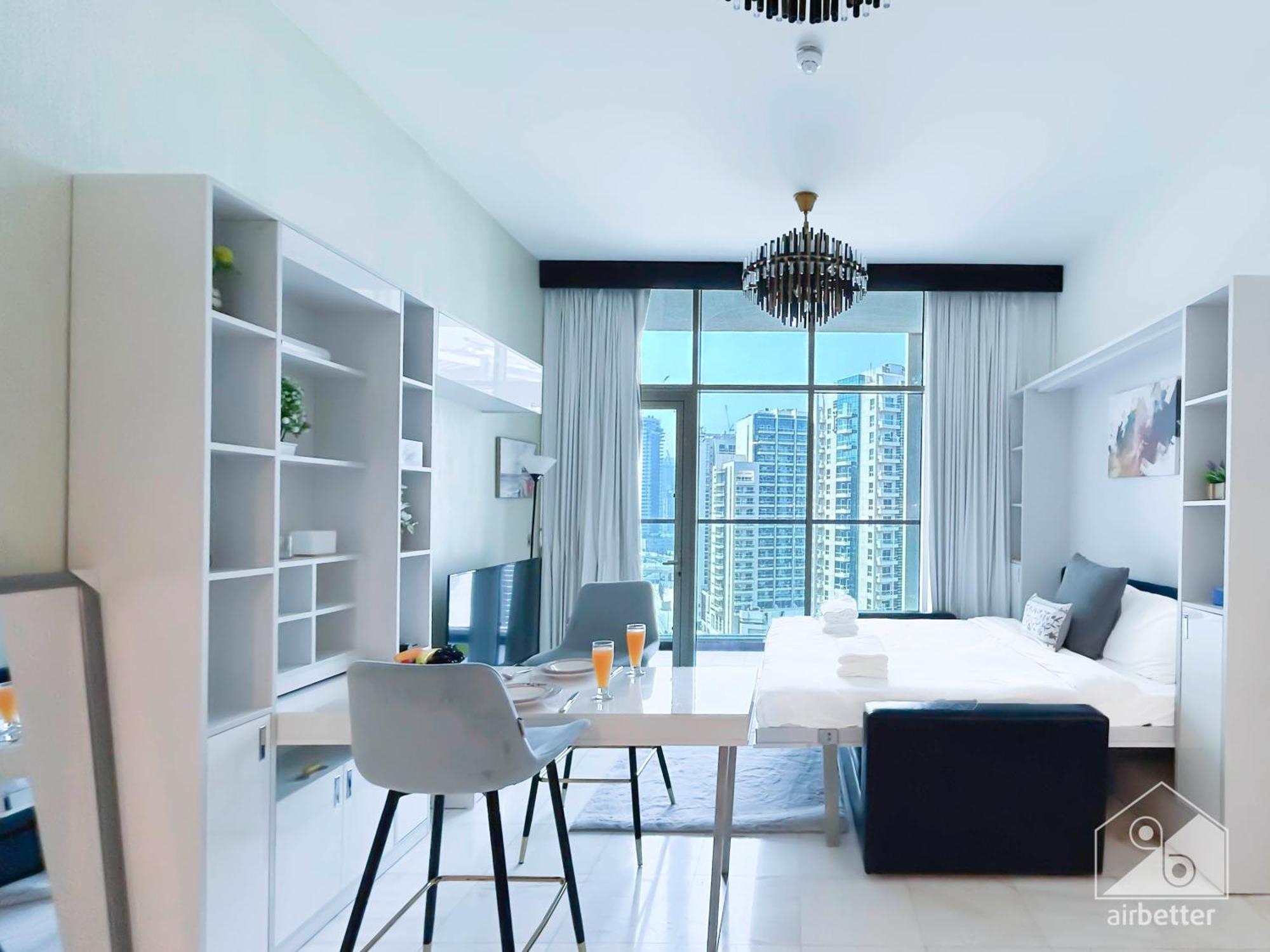 Chic Retreat In Business Bay Lägenhet Dubai