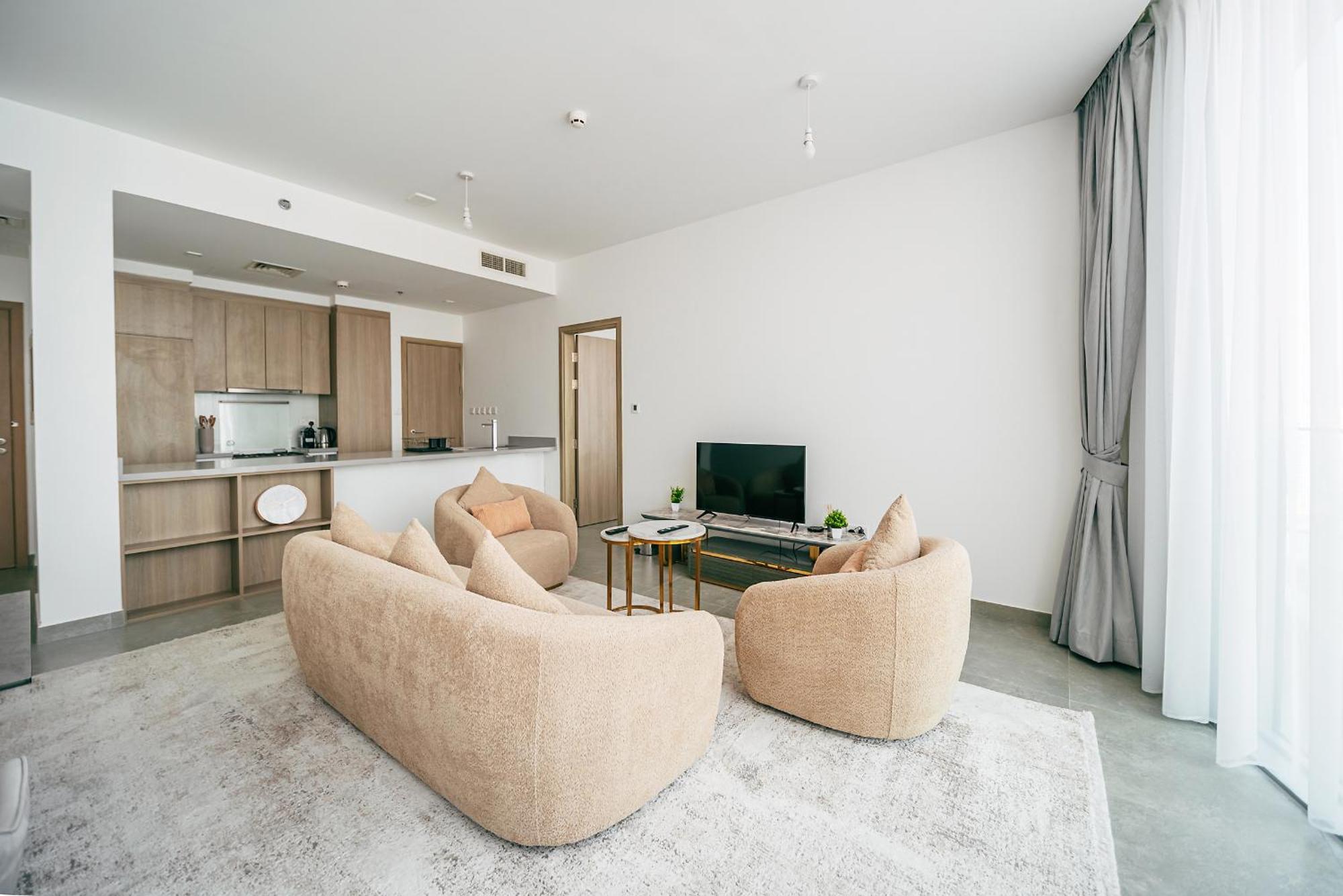 Apartemen Lux 1br Direct Access To Marina 4 People *
