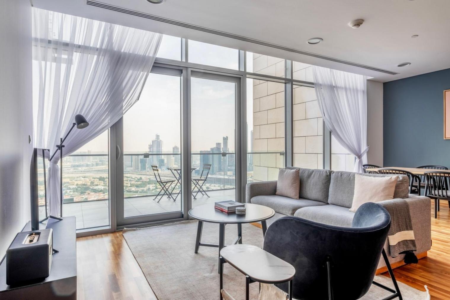Apartamento Blueground Difc Squash Pool Gym View Dxb-1483 *