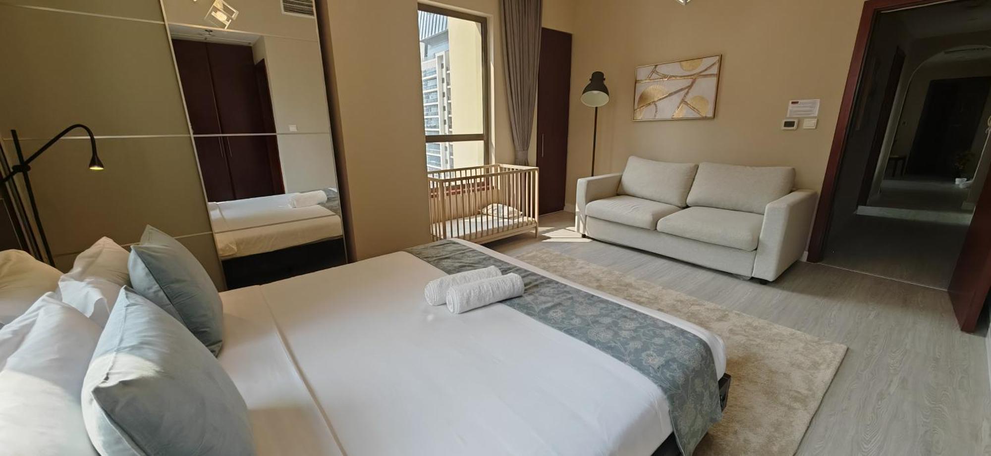 Apartamento La Buena Vida Homes, Luxe, 3br With, Full Kitchen, Marina View, By Jbr Beach, Tram & Marina Dubai