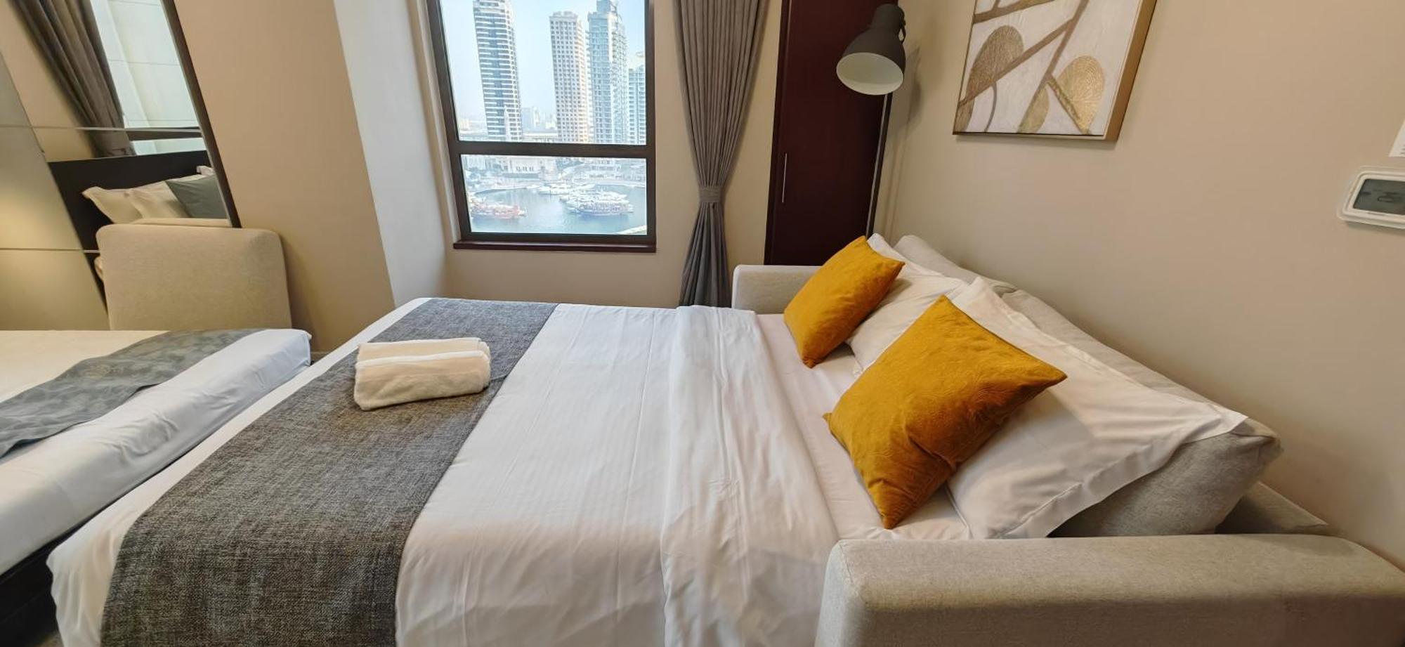 La Buena Vida Homes, Luxe, 3br With, Full Kitchen, Marina View, By Jbr Beach, Tram & Marina Apartamento