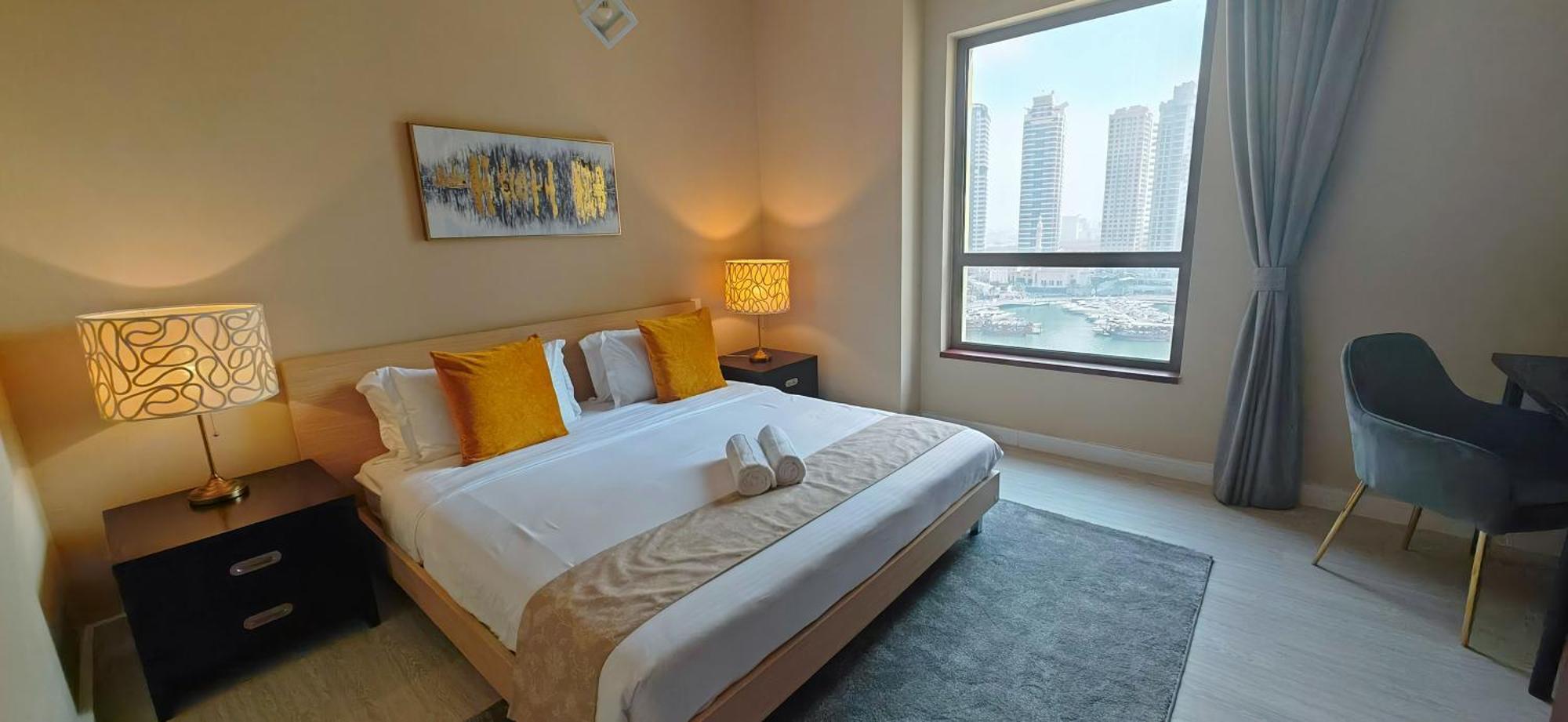 La Buena Vida Homes, Luxe, 3br With, Full Kitchen, Marina View, By Jbr Beach, Tram & Marina Apartamento Dubai