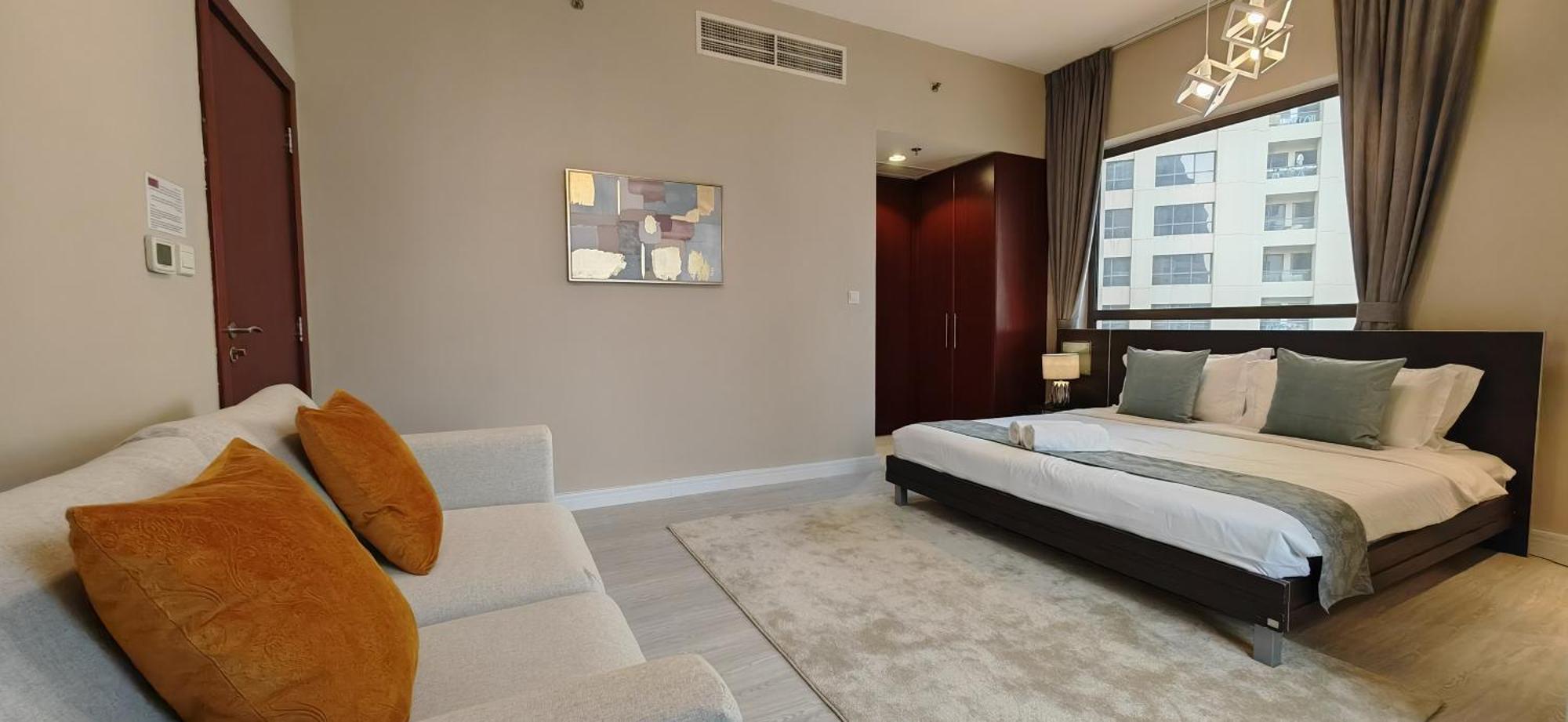 Apartamento La Buena Vida Homes, Luxe, 3br With, Full Kitchen, Marina View, By Jbr Beach, Tram & Marina Dubai