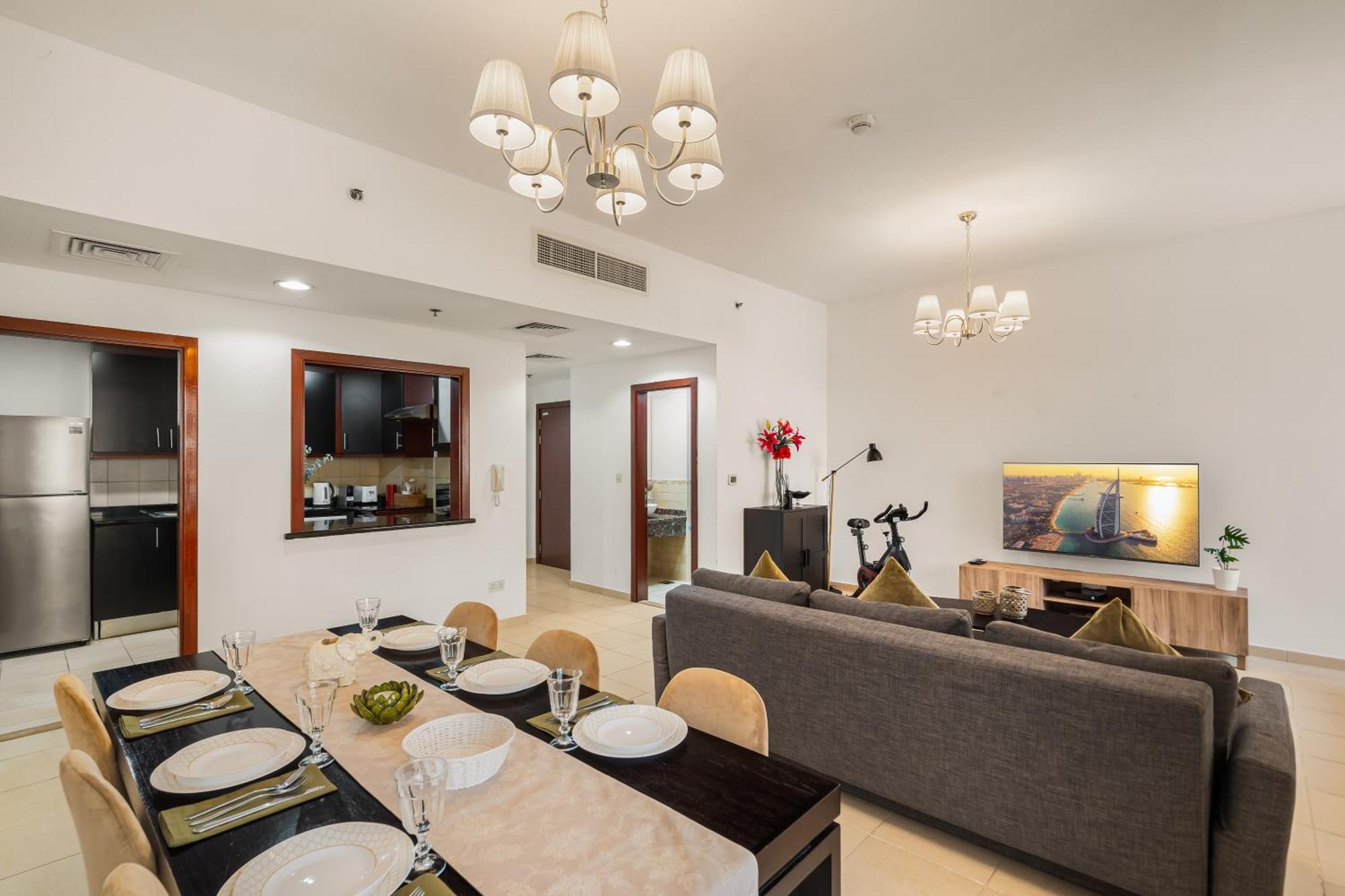 Beautiful 2br & 4br On Jbr Beach, Walking Distance To Bluewaters Island - By Sunkissed Homes Apartament Dubai
