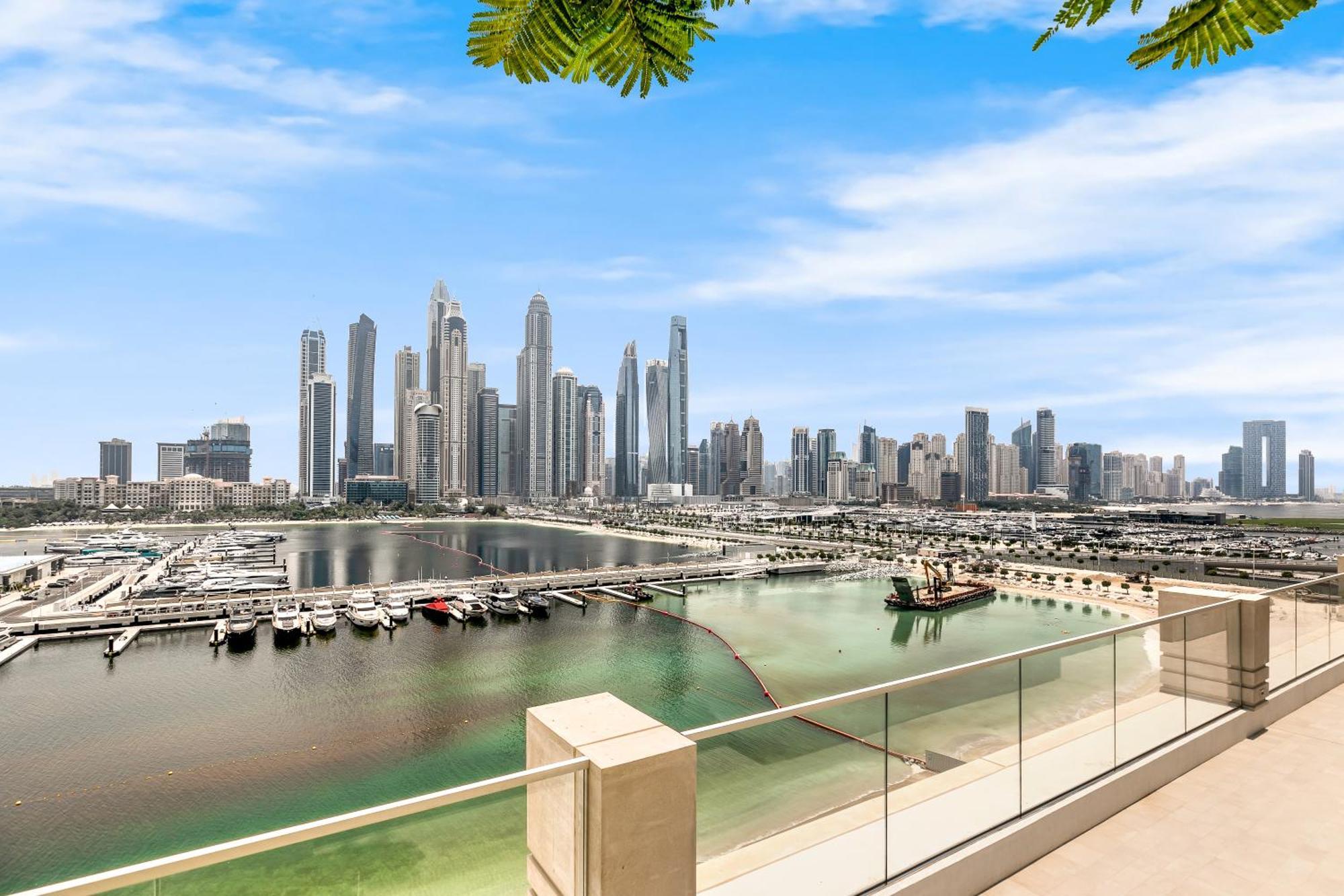 Keysplease Marina Vista 3 Bedroom Private Beach, Emaar Beachfront Apartment