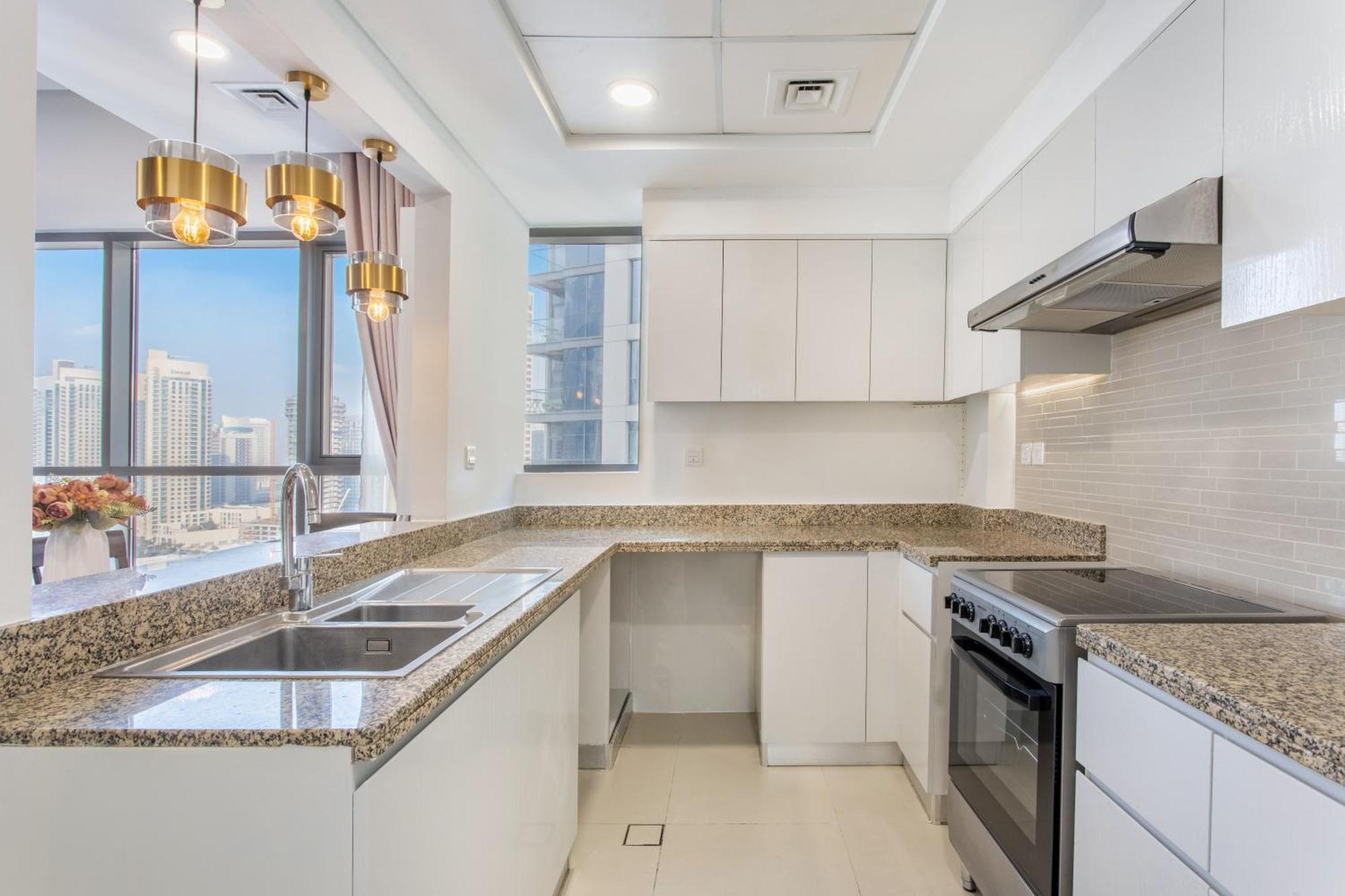 Stunning 2br In Bellevue Tower With Burj Khalifa & Skyscraper View * Dubai