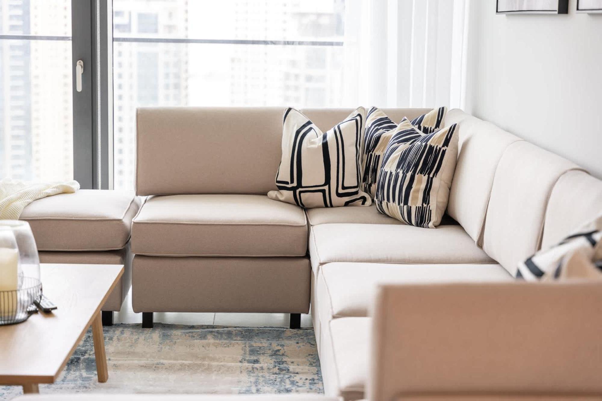 Apartamento Stylish 3-bedrooms With An Elegant Dining Area In The Heart Of Marina!
