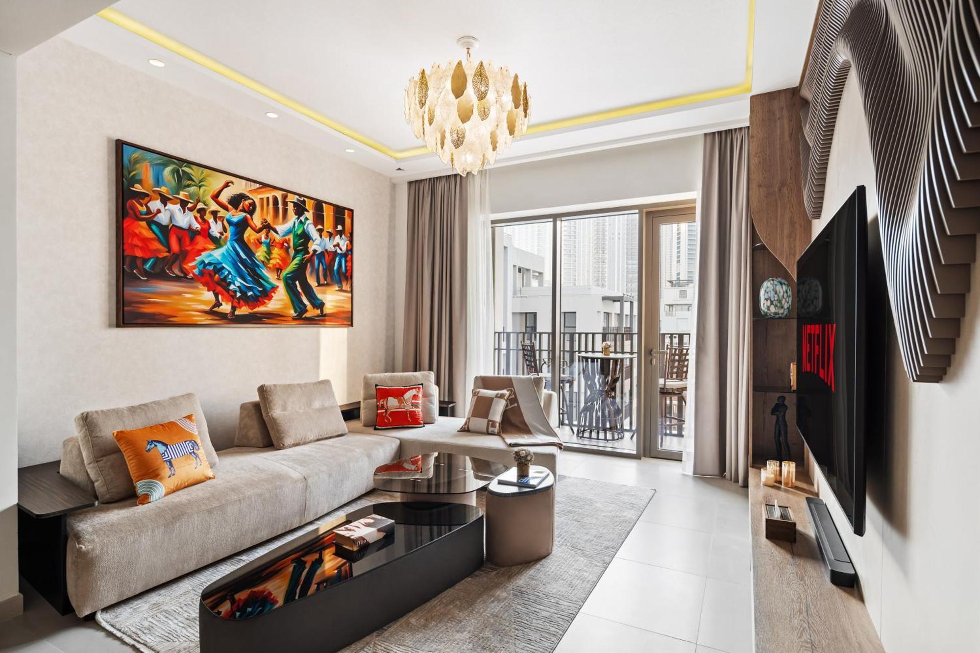 Stylish Poolside In Creek Harbour - By Dustay Apartamento