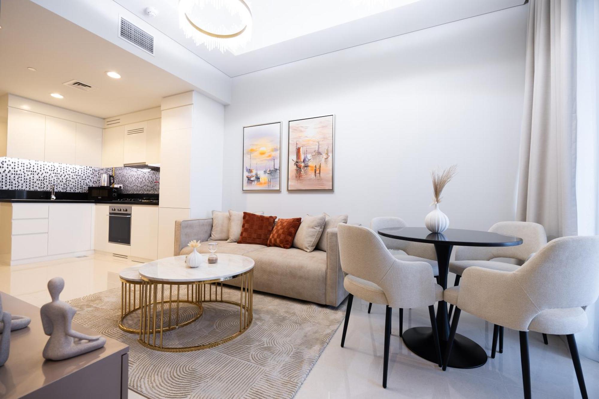 Keyrock Living - Family 2br Cozy In Business Bay - Aykon Tower Apartment Dubai