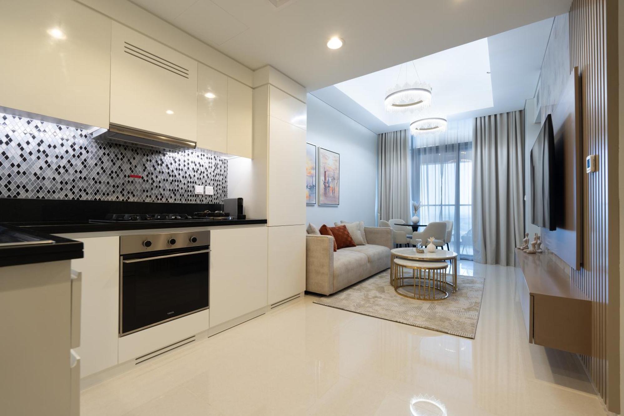 Keyrock Living - Family 2br Cozy In Business Bay - Aykon Tower Apartment Dubai