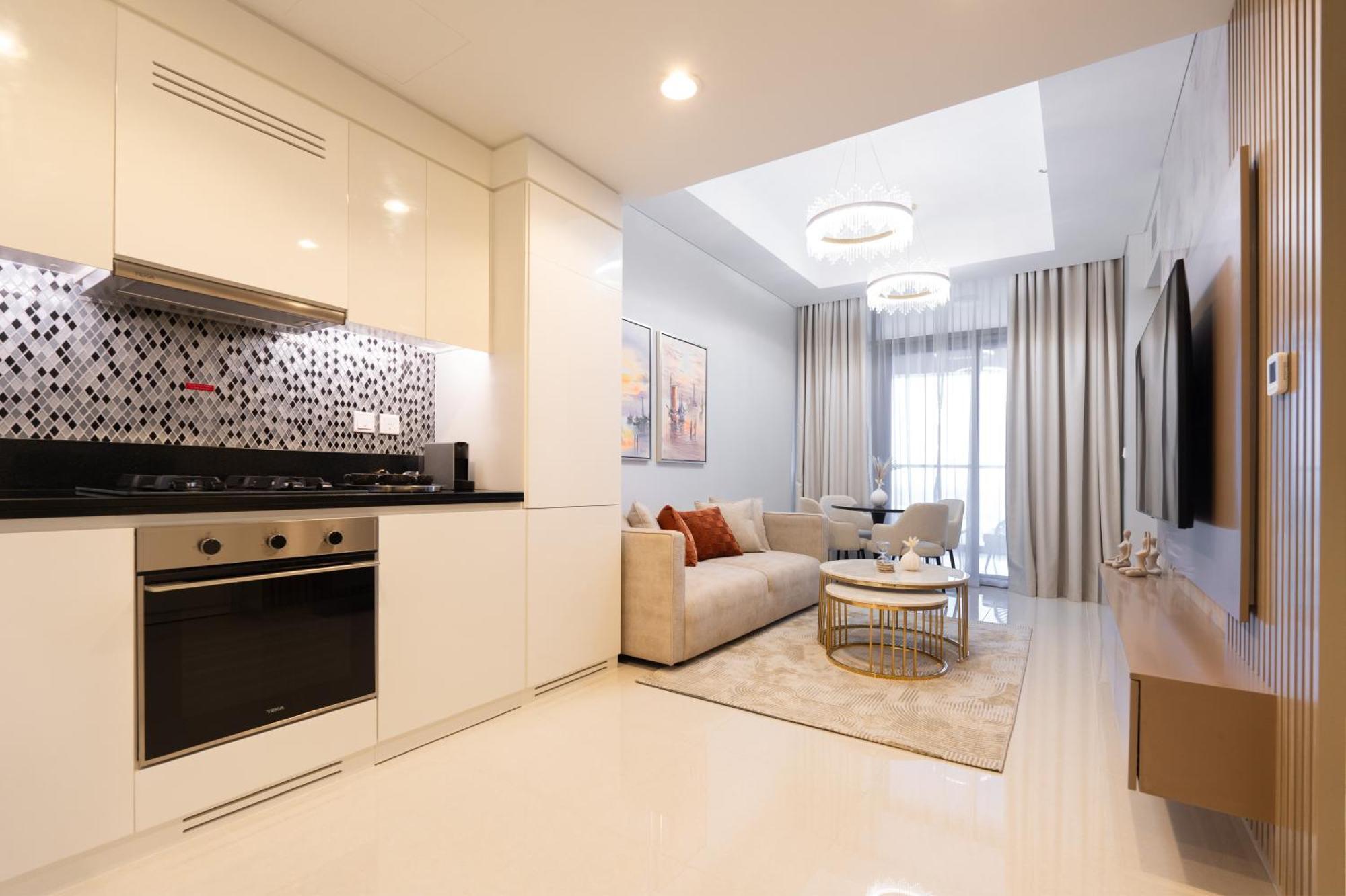 Apartment Keyrock Living - Family 2br Cozy In Business Bay - Aykon Tower Dubai