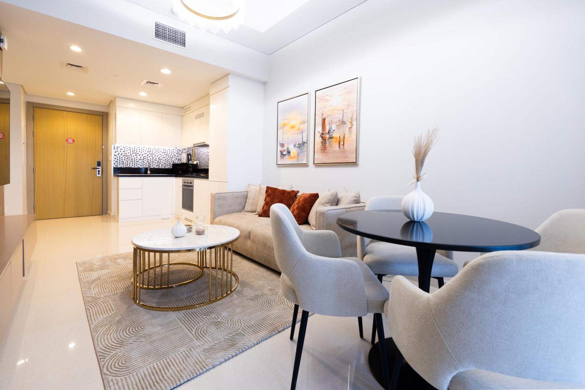 Keyrock Living - Family 2br Cozy In Business Bay - Aykon Tower Apartment Dubai