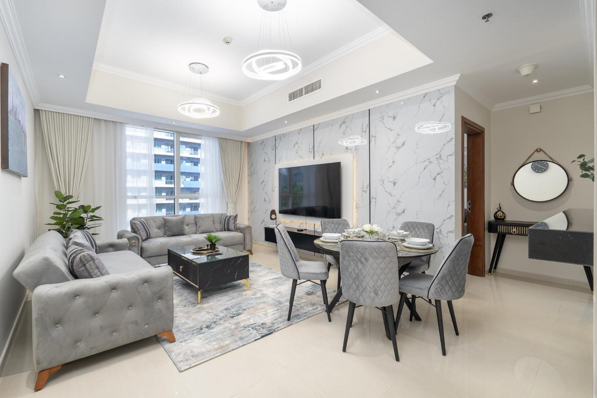 Heaven Crest Downtown - And 1 Bedroom 2 Minute Walk To Mall And Burj Khalifa Apartment