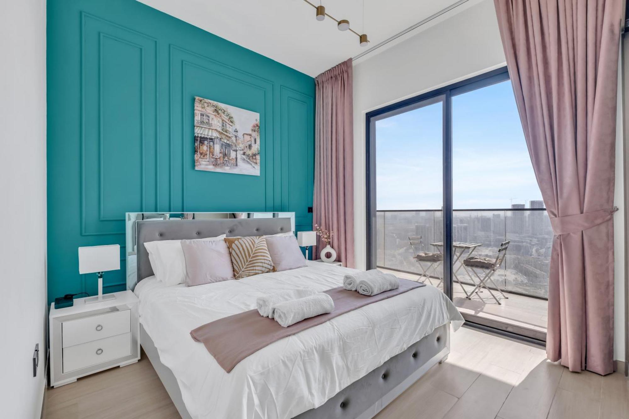 Chic 2br For 6 With King Bed, Pool, Stunning Views Apartamento *