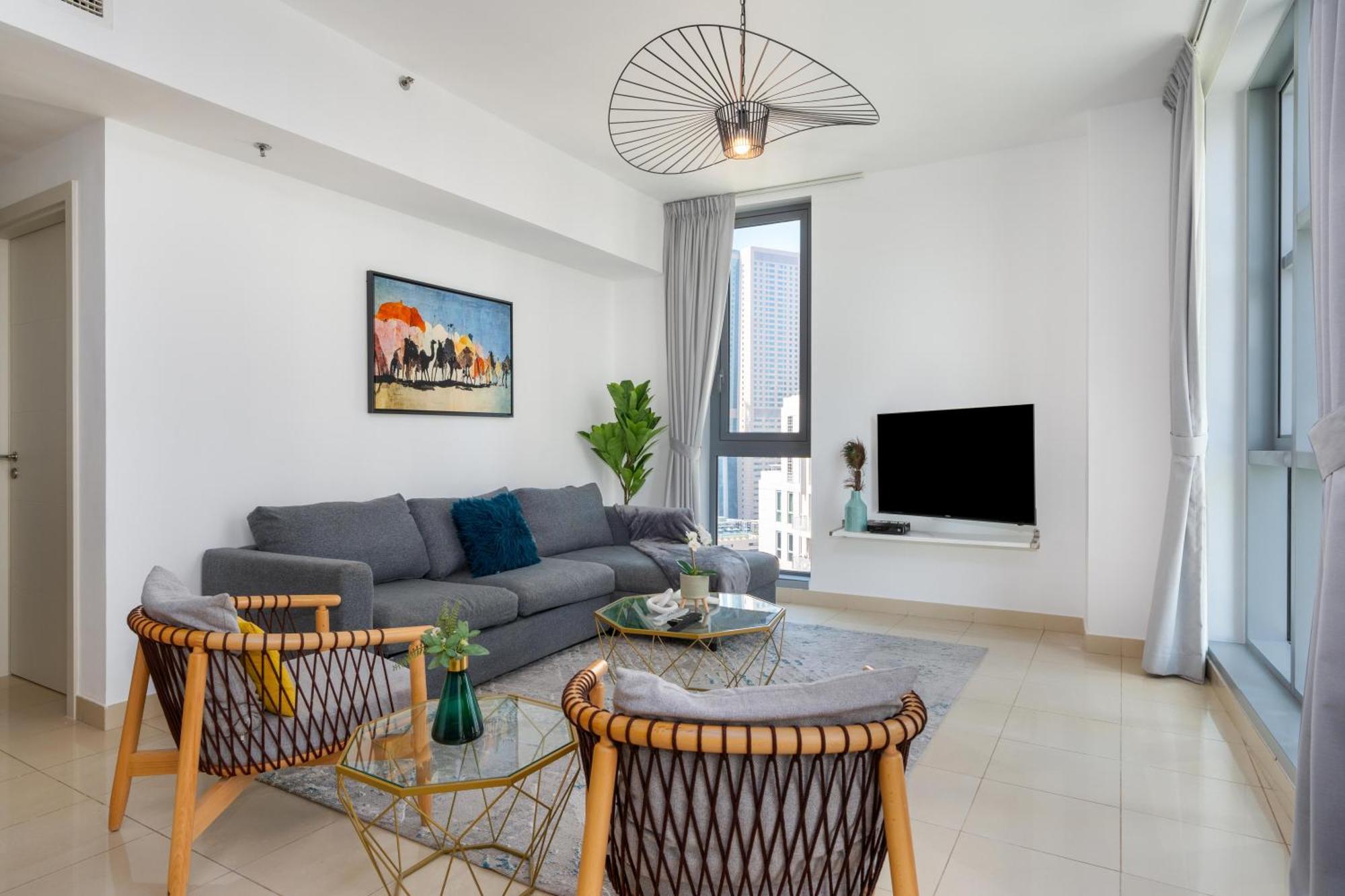 Burj Khalifa Views - 5 Min Walk From Mall - Upgraded - Designer Choice - 8 People - Opera Apartamento *