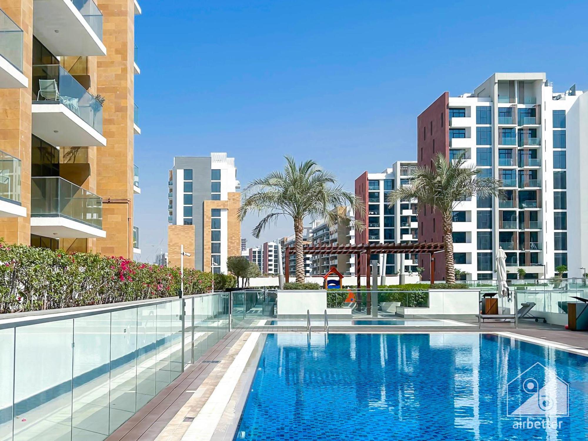 Azizi Riviera Balcony & Comfort In Meydan Appartement