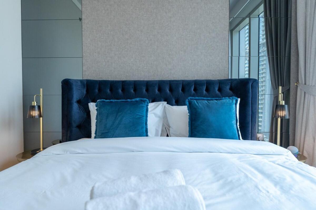Stylish 2-bed Oasis With Pool In Peaceful Creek Harbour Dubaï