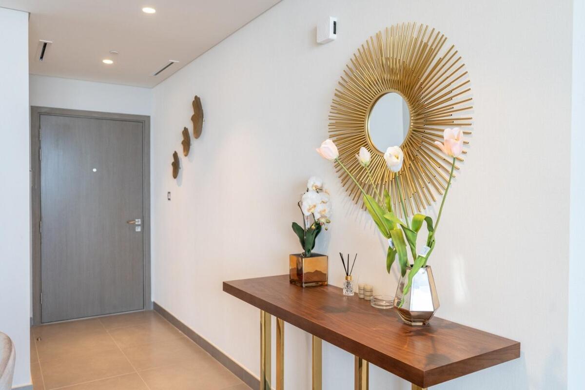 Stylish 2-bed Oasis With Pool In Peaceful Creek Harbour * Dubaï