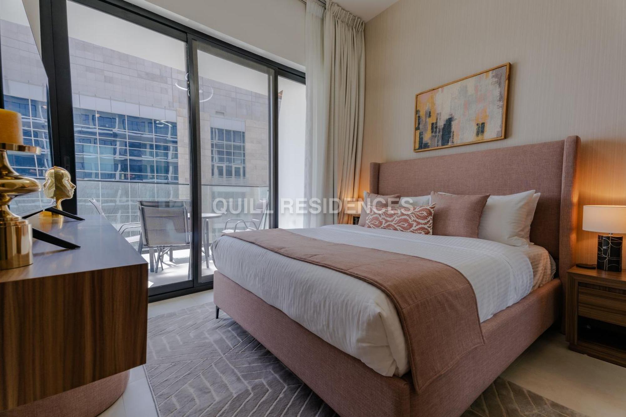 Quill At Binghatti Canal 1 Bedroom Canal View Apartment