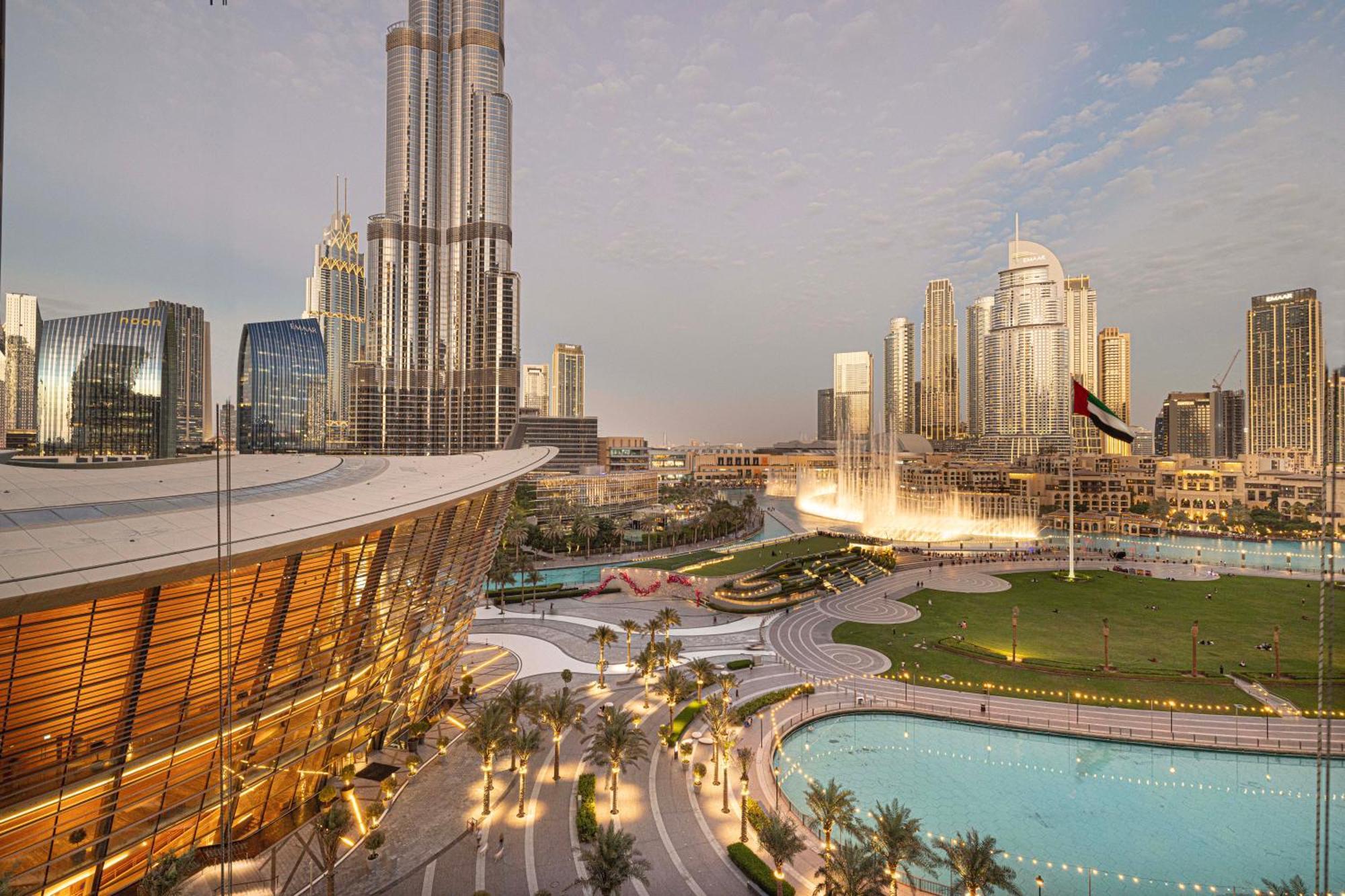 View In With Full Burj Khalifa, Fountains, Park View, Next To Mall And Opera