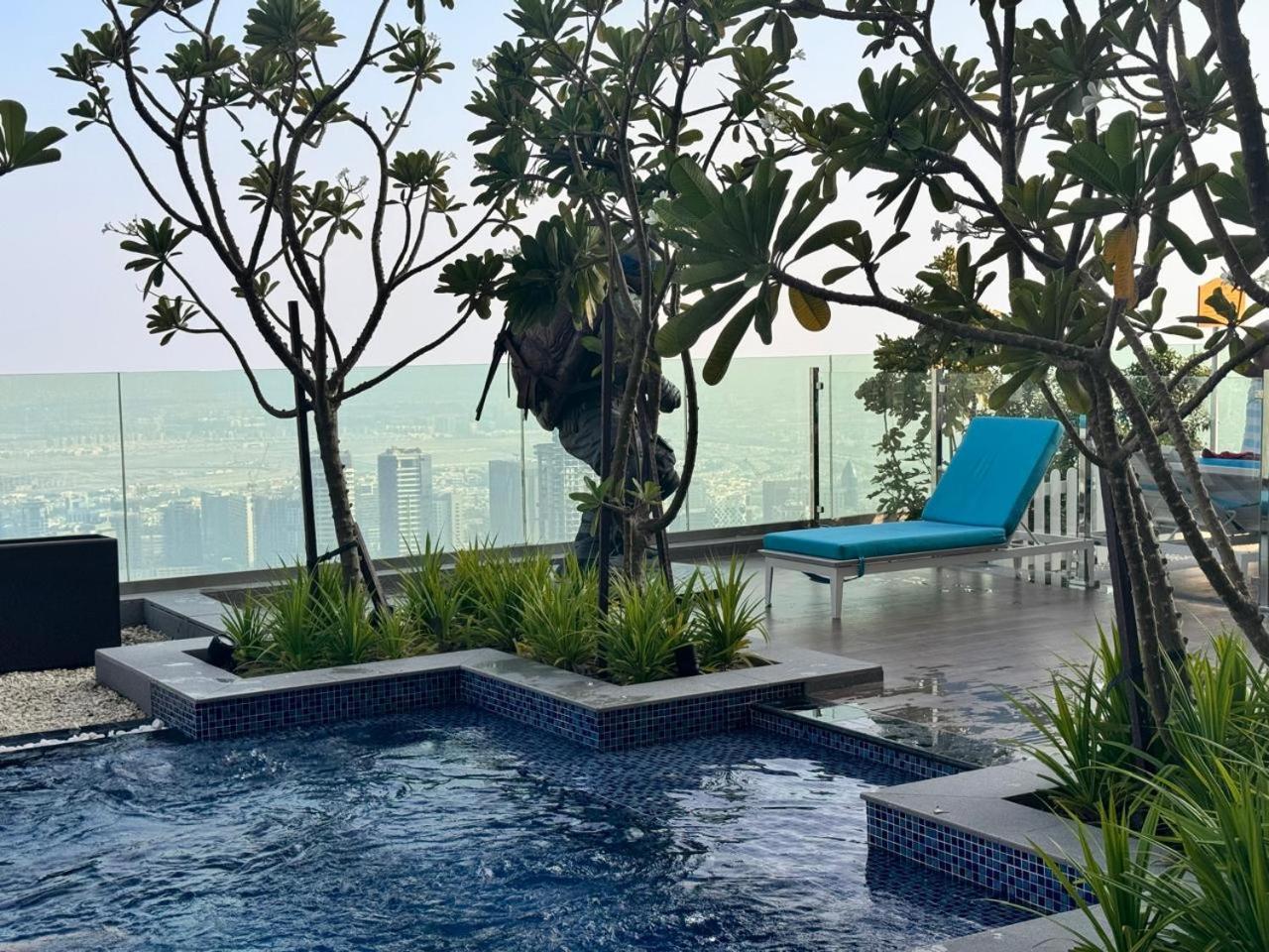 Avalonstay - Paramount Midtown High Floor With Burj Khalifa View & Infinity Pool Apartamento