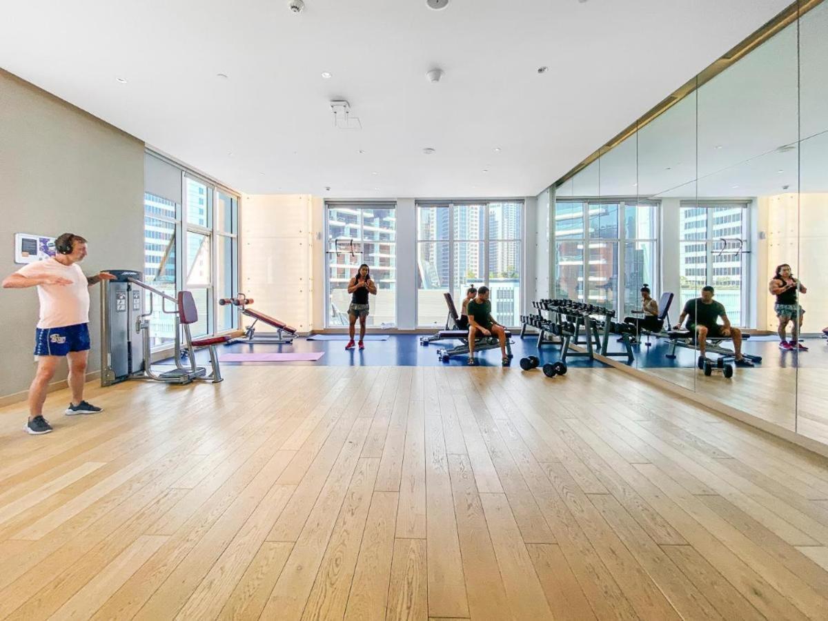 Furnished With Big Balcony, Full Canal View, High Floor Apartment *