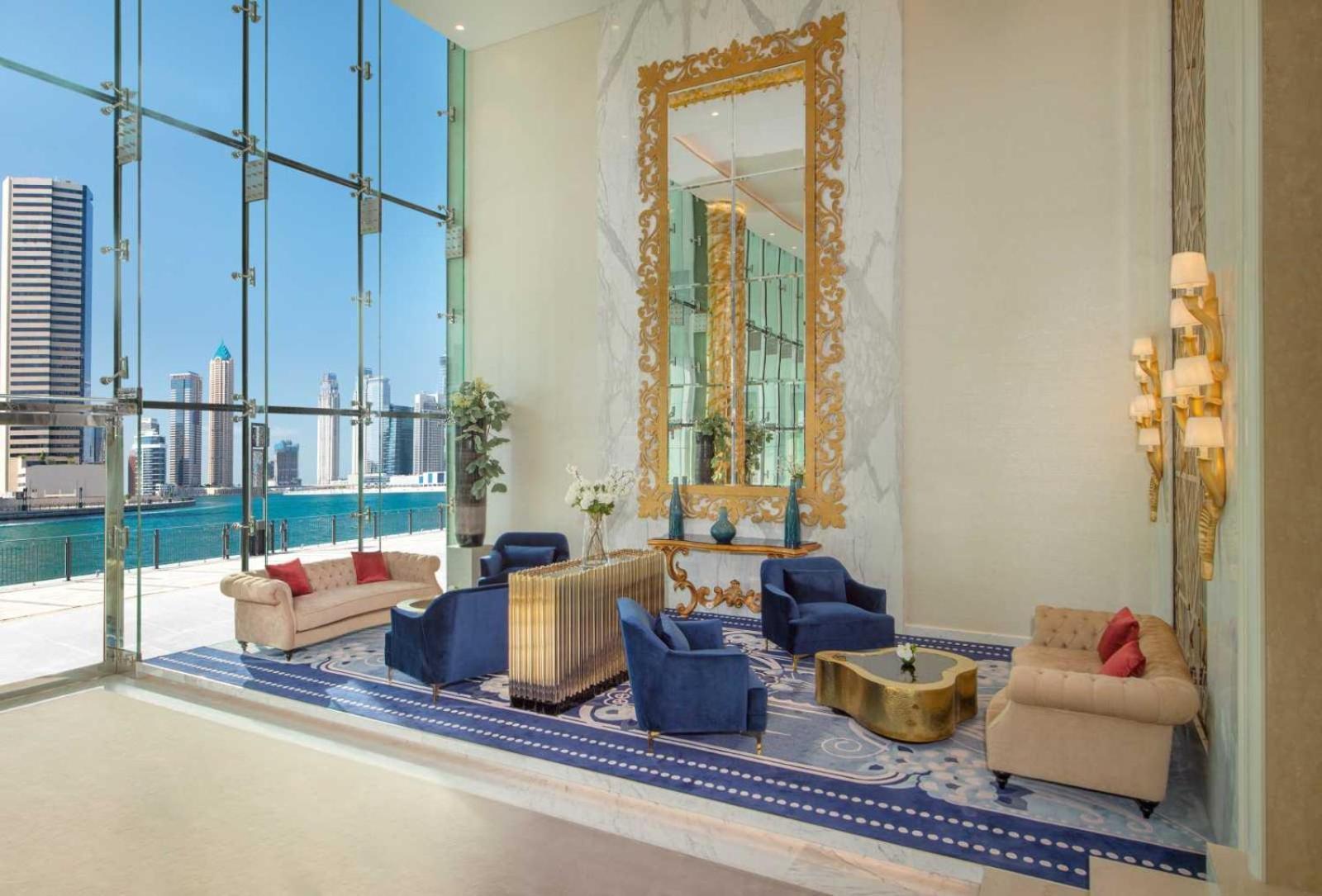 Furnished With Big Balcony, Full Canal View, High Floor *