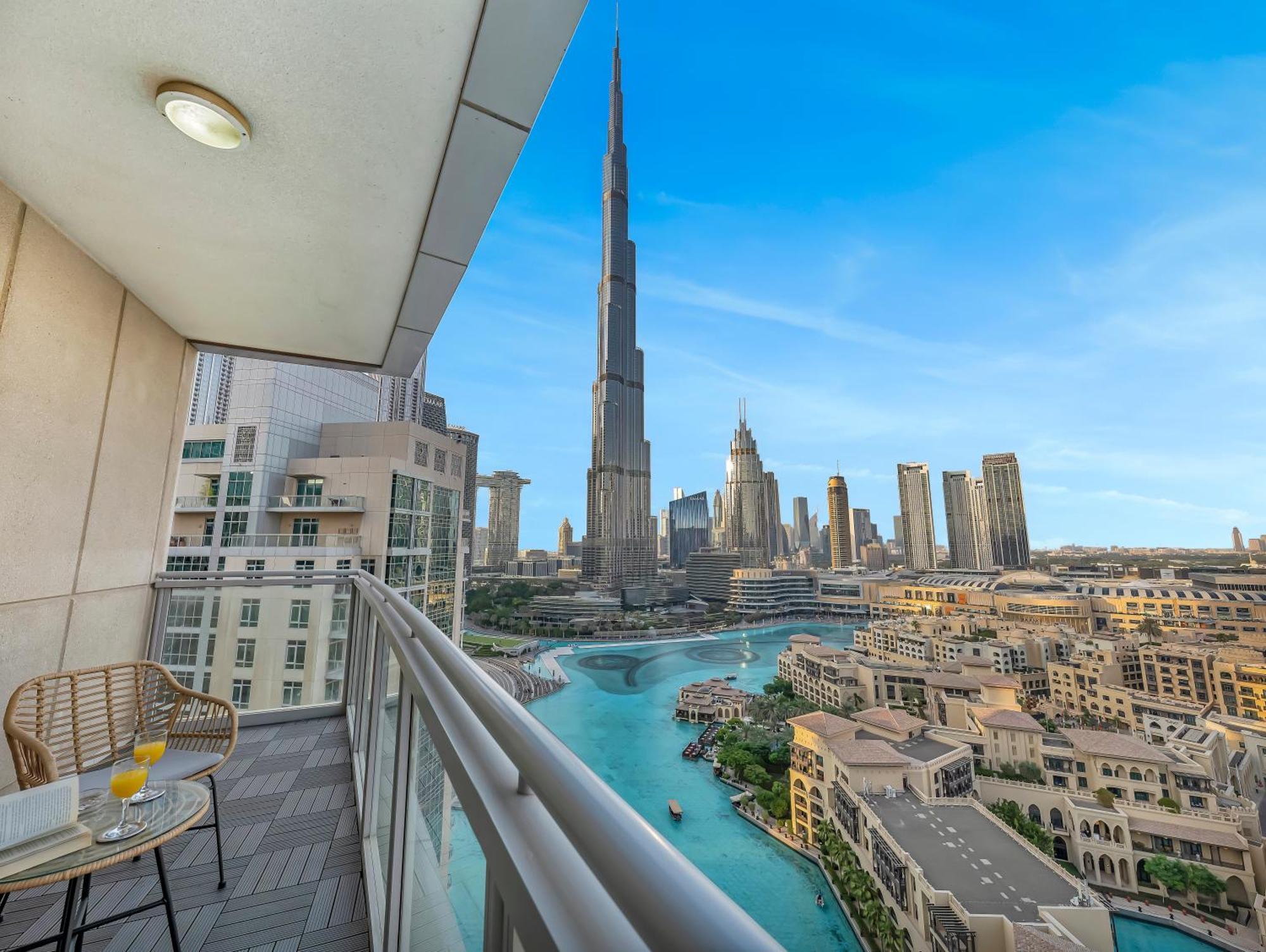 4 Bhk In Downtown With Iconic Burj Khalifa Views, 2 Minutes Walk To Mall Apartamento