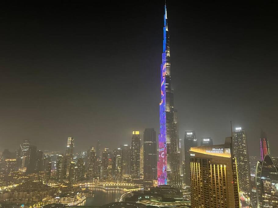 Burj Khalifa & Fountain View In Downtown - Opposite To Mall - Super High Floor - Big Balcony Setup