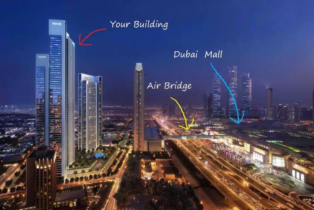 Appartement Burj Khalifa & Fountain View In Downtown - Opposite To Mall - Super High Floor - Big Balcony Setup *
