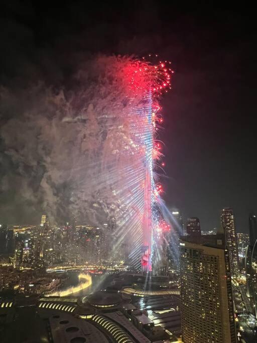 Burj Khalifa & Fountain View In Downtown - Opposite To Mall - Super High Floor - Big Balcony Setup