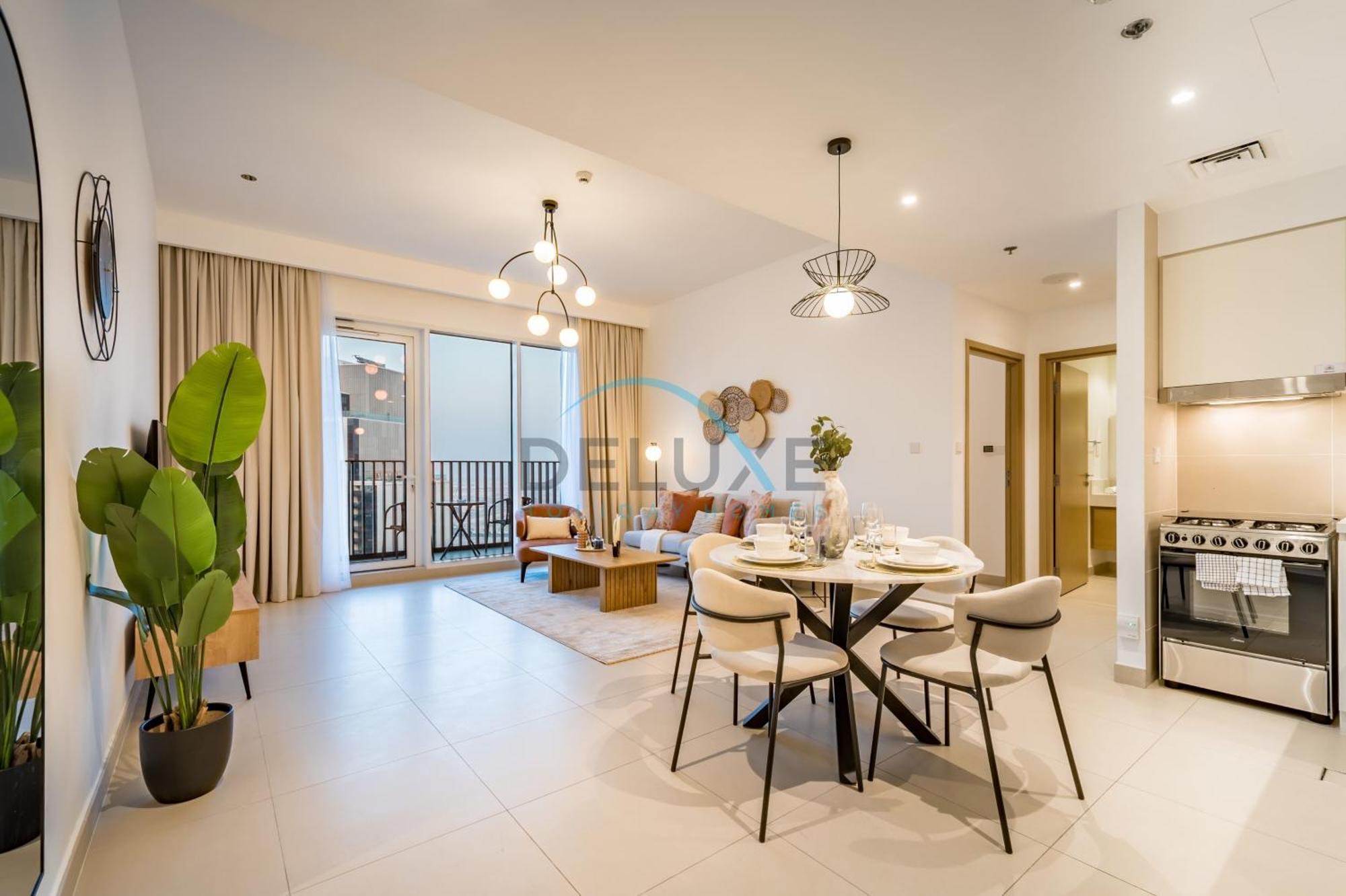 Appartement Classy 1br At Creek Horizon Tower 1, Creek Harbour By Deluxe Homes Dubai