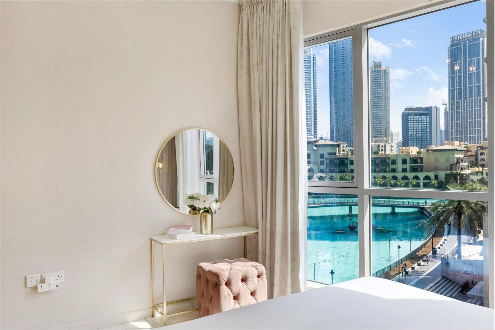 Apartment Durrani Homes - The Luxe 3br With Burj Khalifa And Fountain View - Third Without Partition *