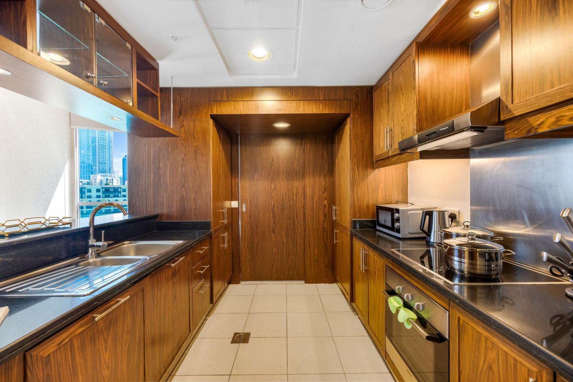 Durrani Homes - The Luxe 3br With Burj Khalifa And Fountain View - Third Without Partition Apartment *